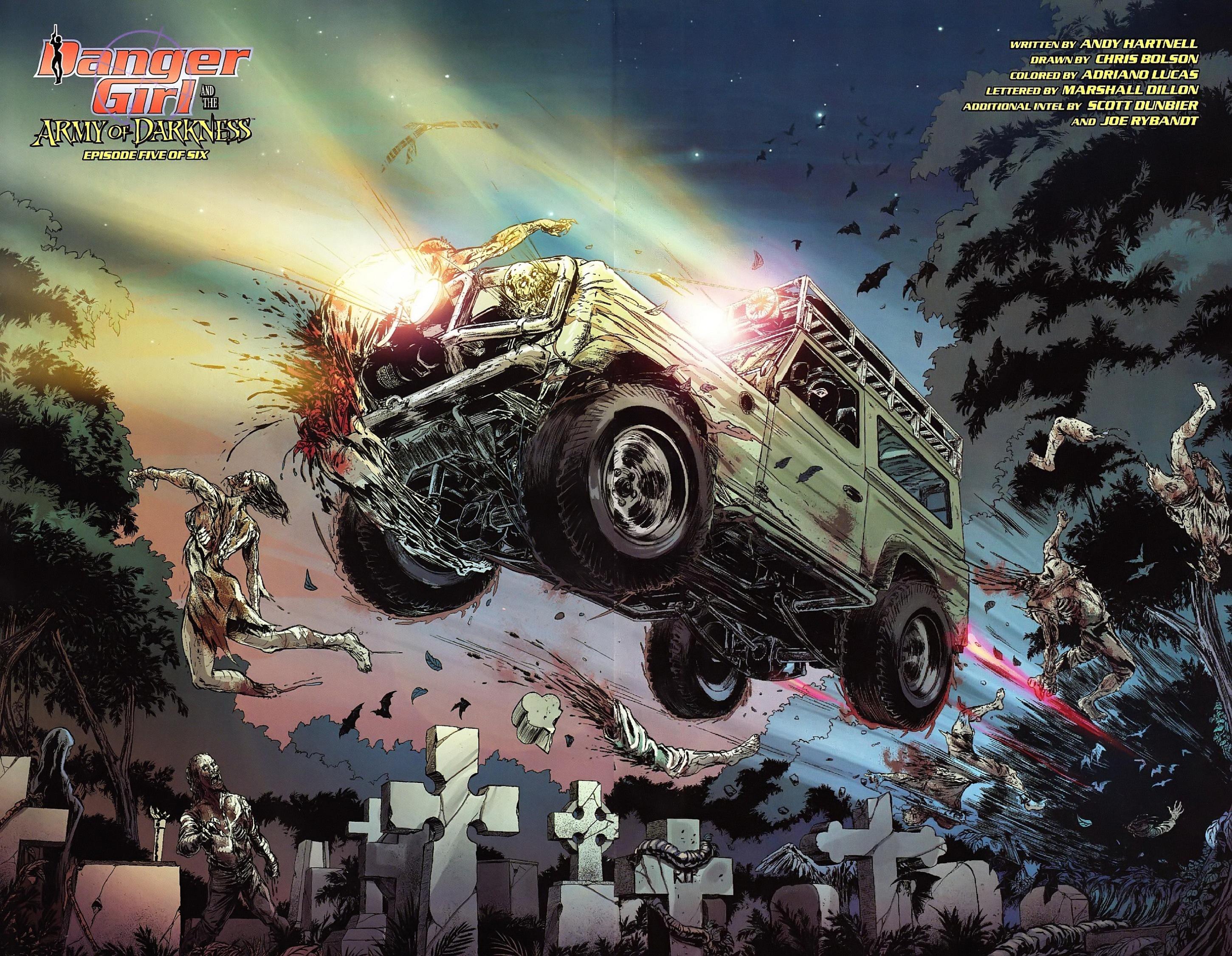 Read online Danger Girl and the Army of Darkness comic -  Issue #5 - 13