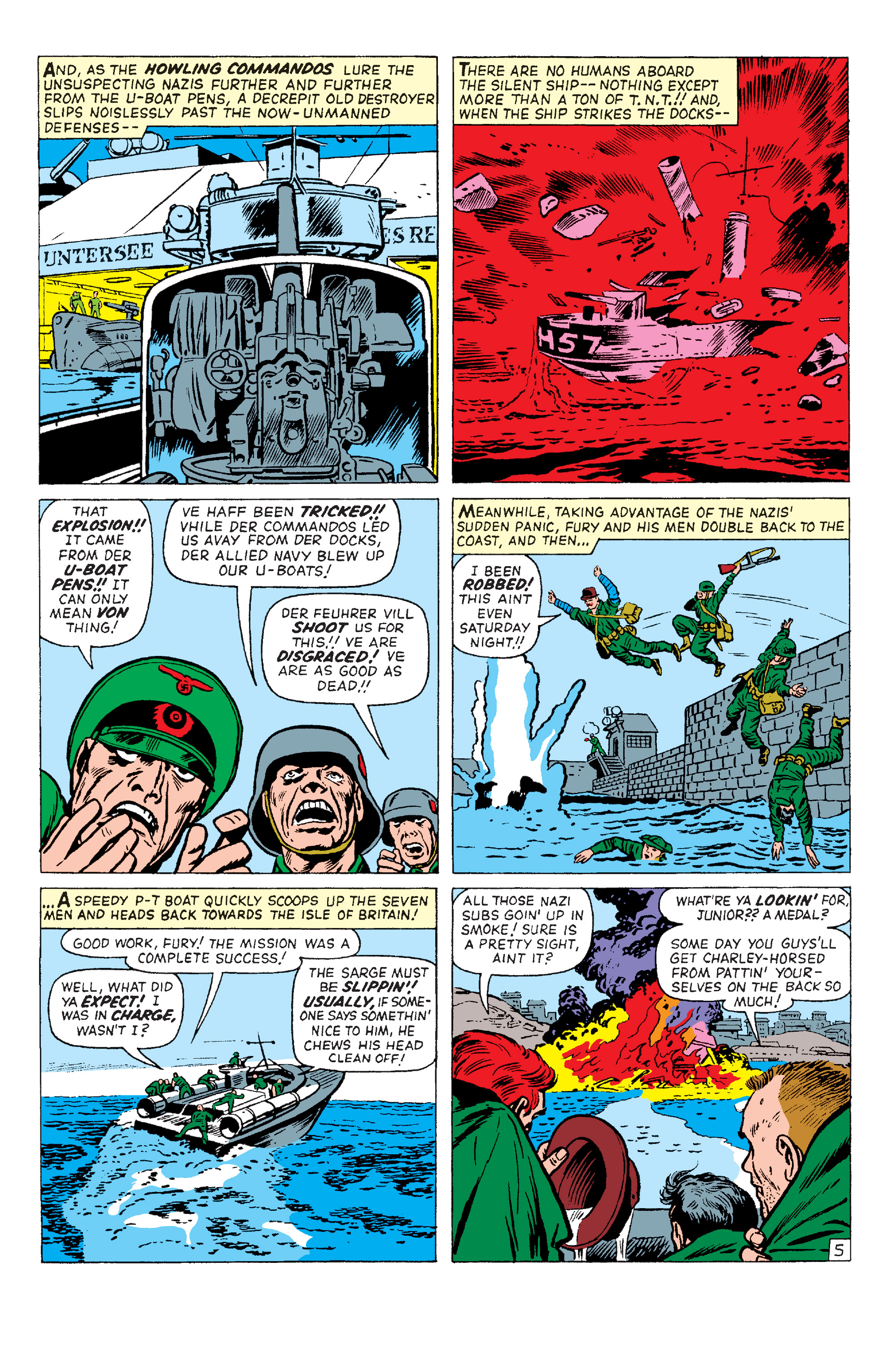 Read online Sgt. Fury Epic Collection: The Howling Commandos comic -  Issue # TPB 1 (Part 1) - 34