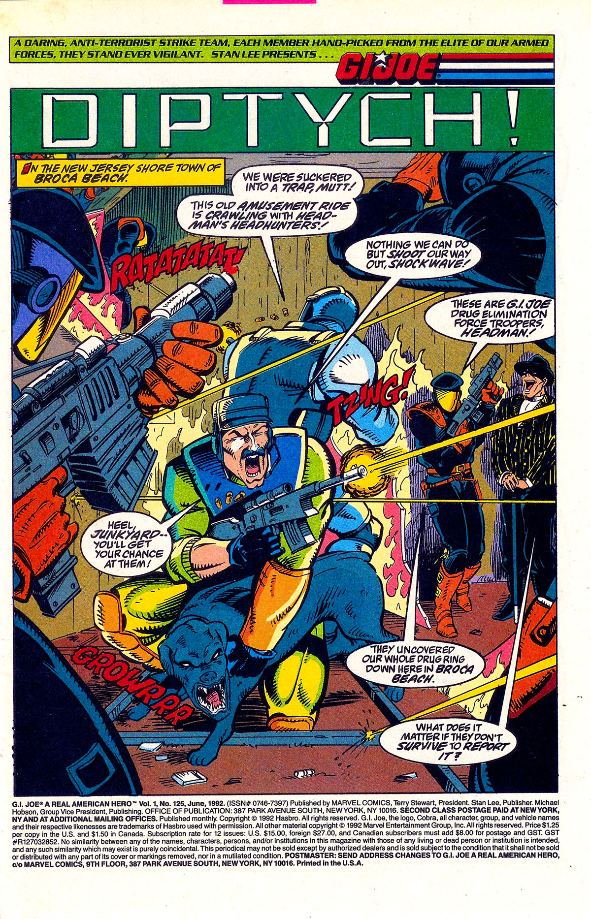 Read online G.I. Joe: A Real American Hero comic -  Issue #125 - 2