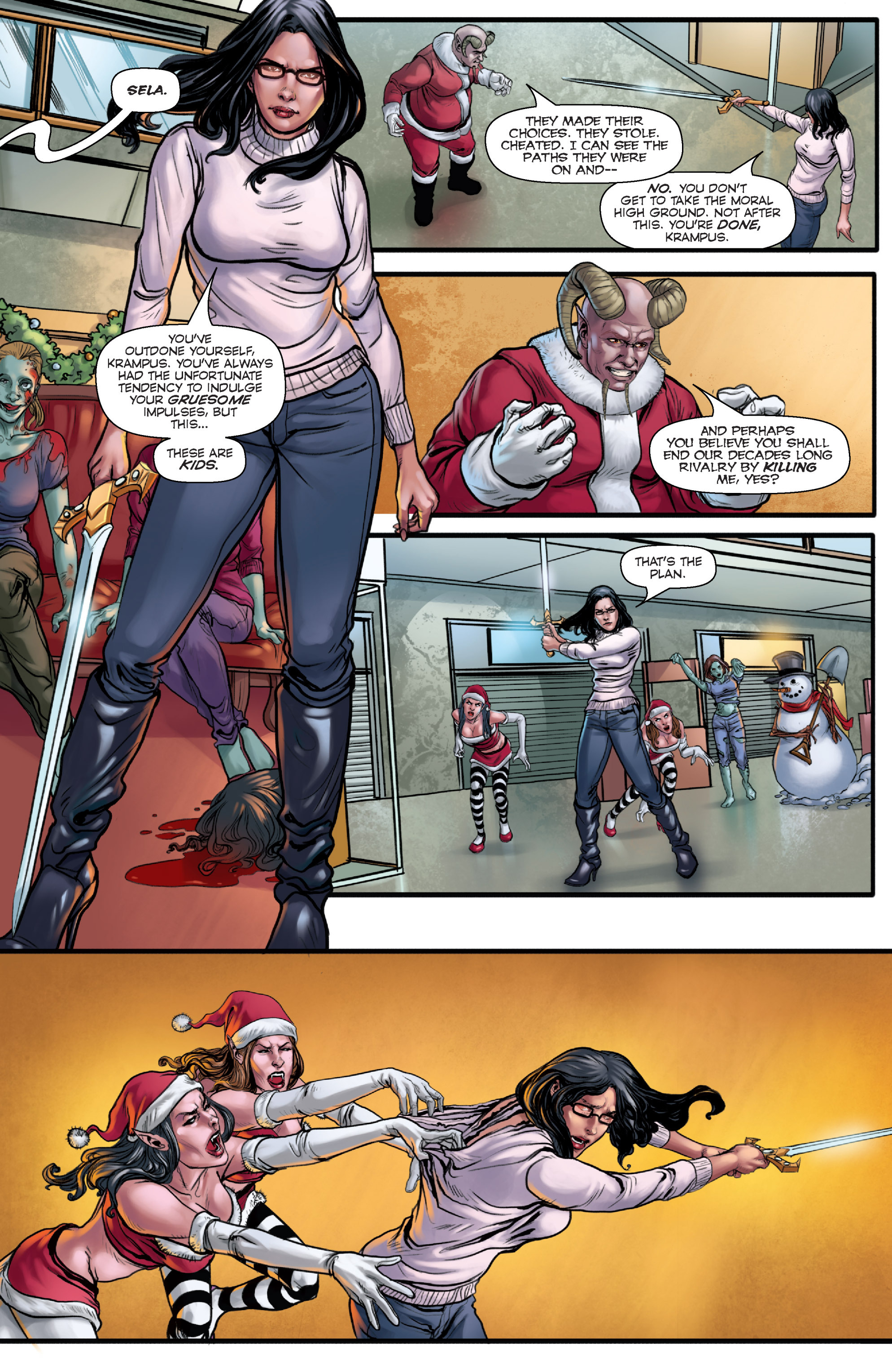 Read online Grimm Fairy Tales: Holiday Editions comic -  Issue #4 - 38