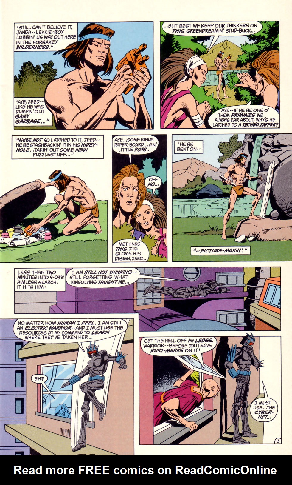 Read online Electric Warrior comic -  Issue #6 - 4