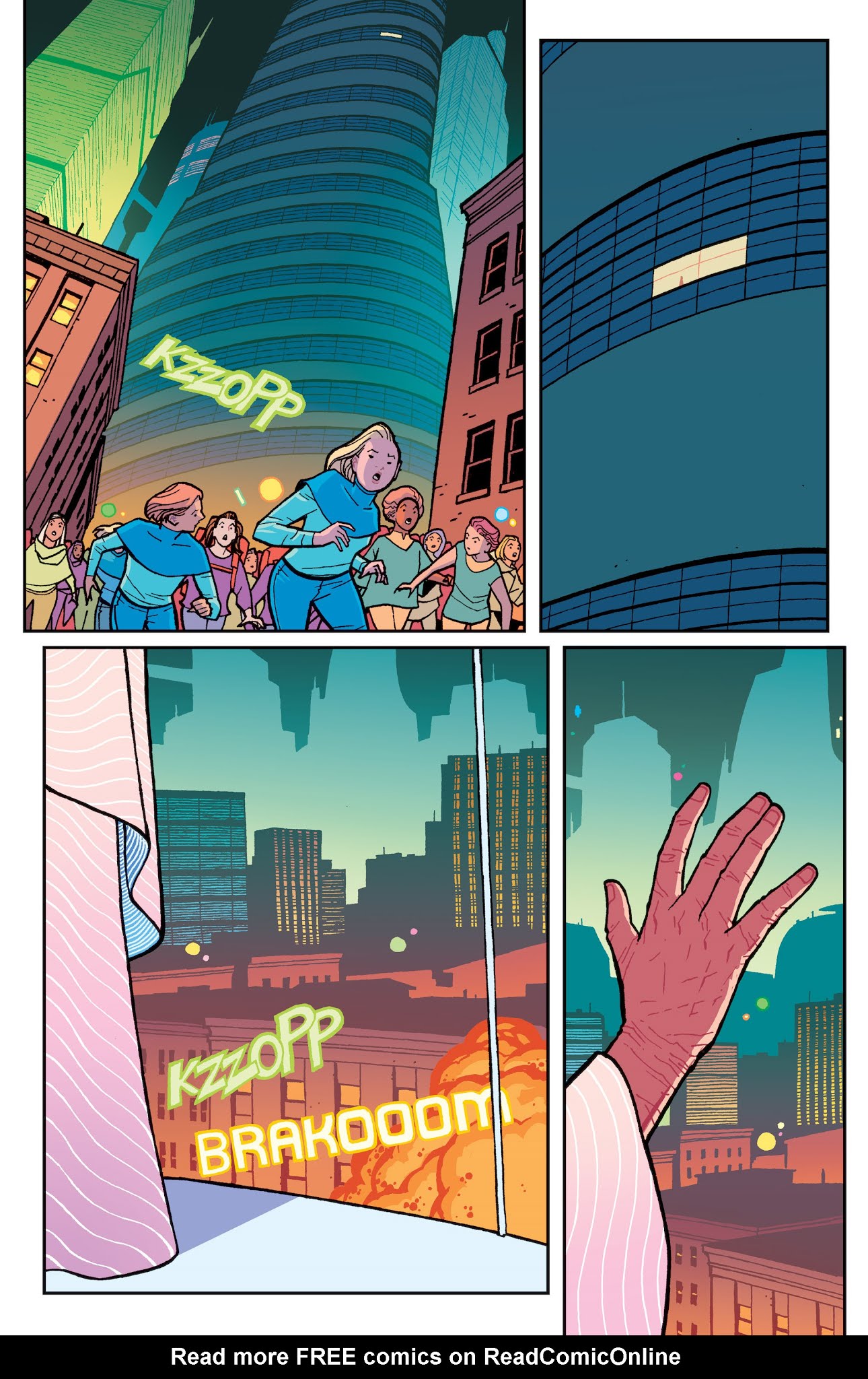 Read online Paper Girls comic -  Issue #21 - 21