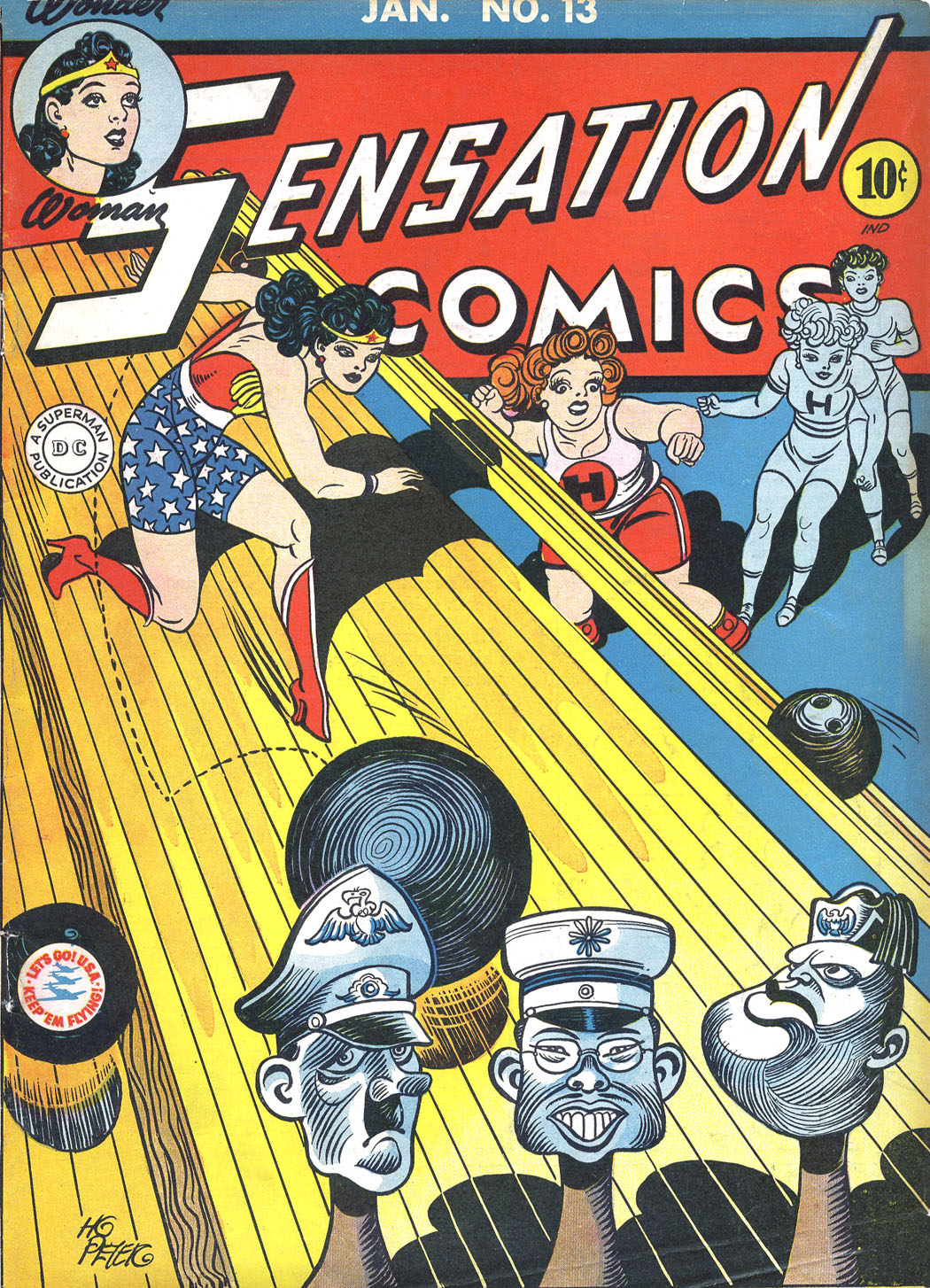 Read online Sensation (Mystery) Comics comic -  Issue #13 - 1