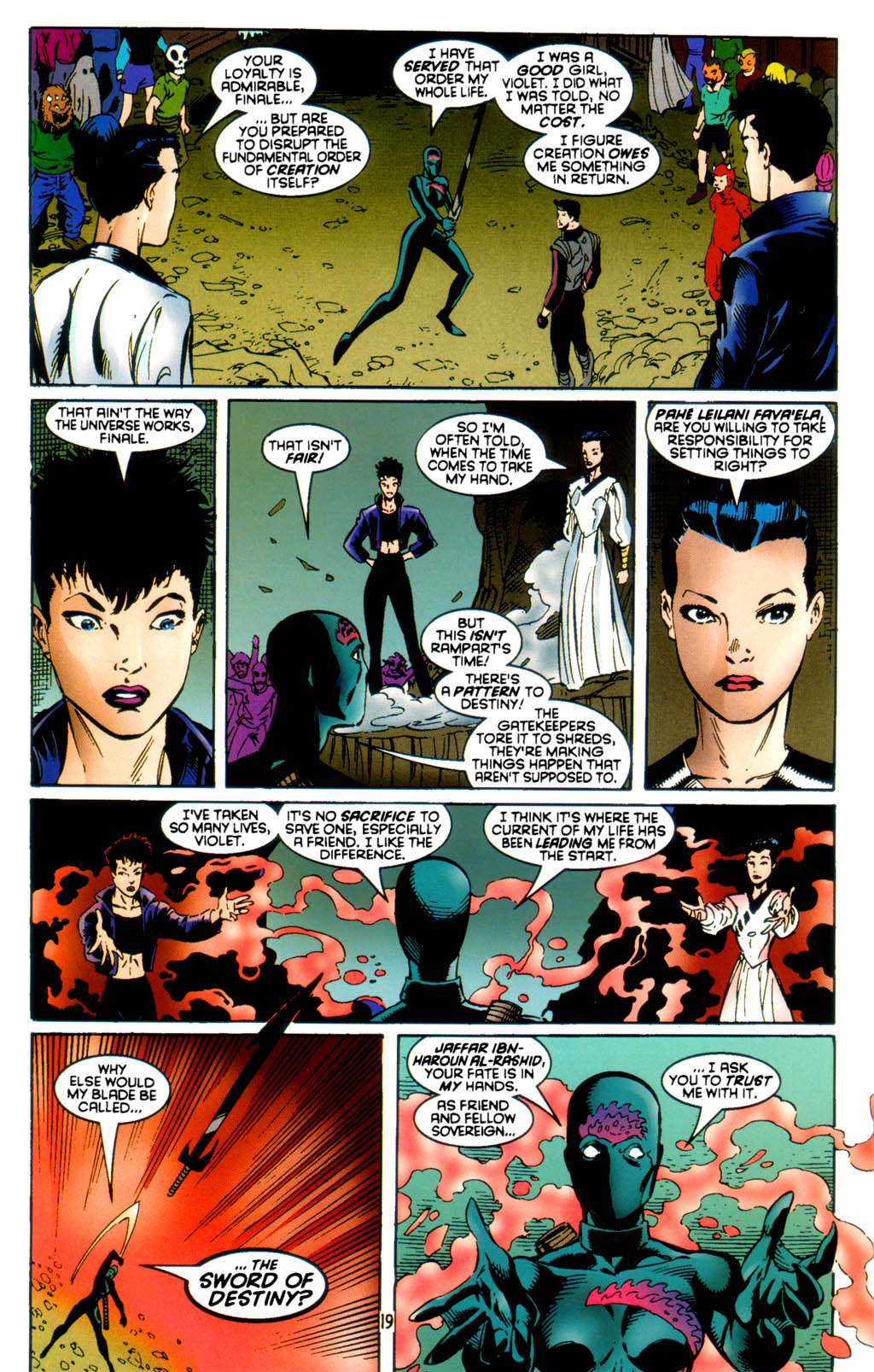 Read online Sovereign Seven comic -  Issue #30 - 19