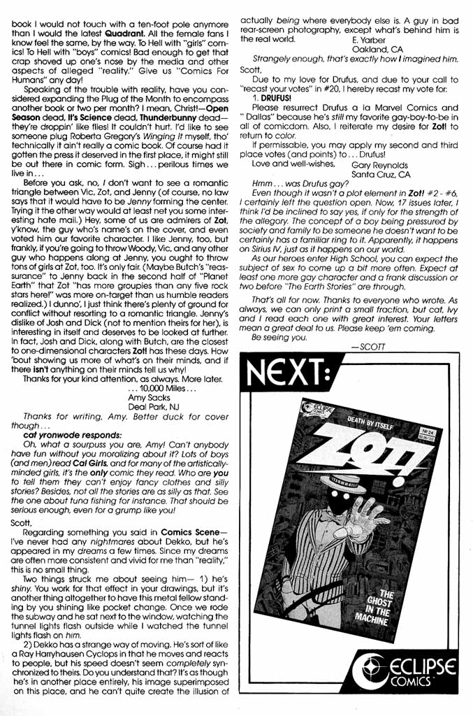 Read online Zot! comic -  Issue #23 - 22