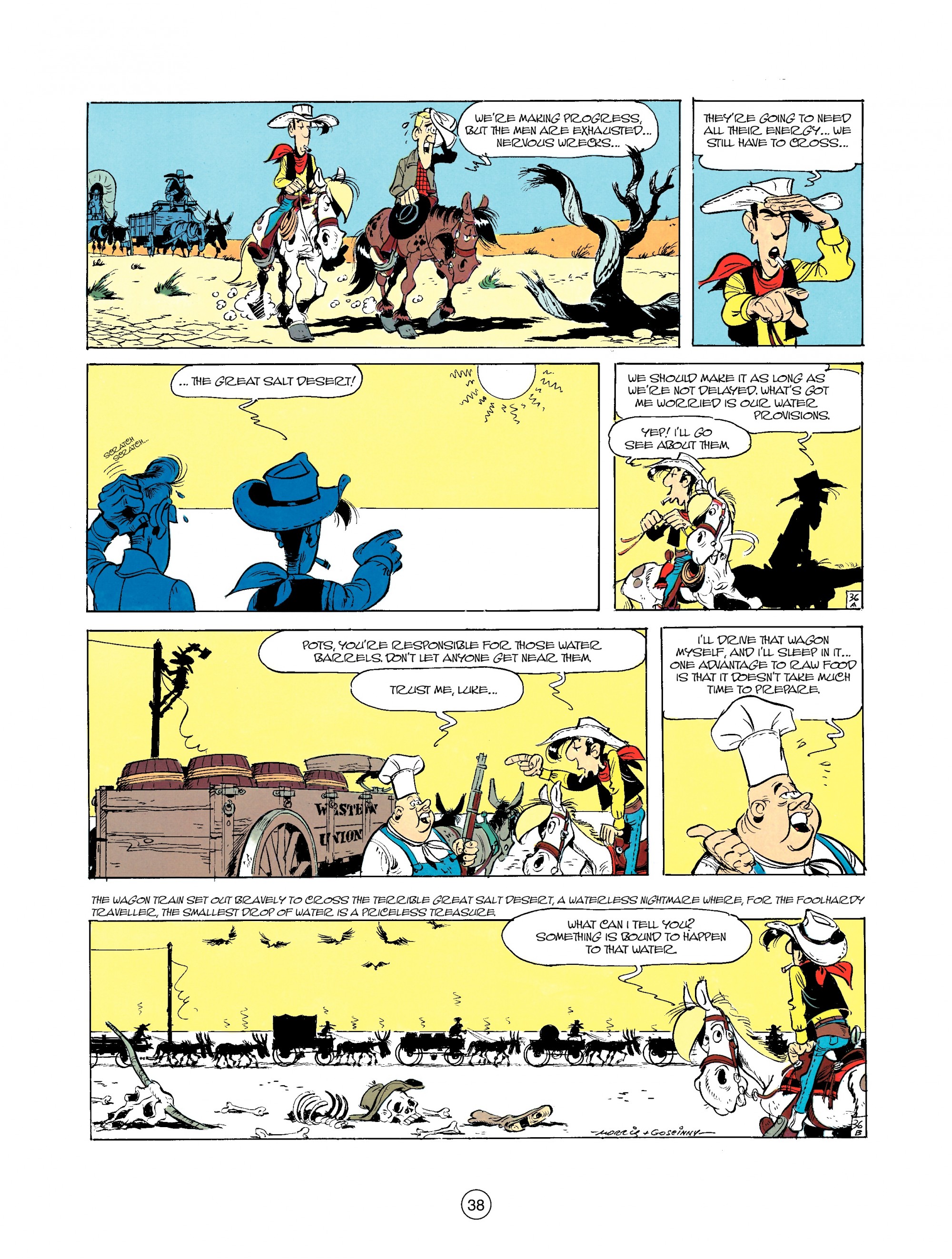 Read online A Lucky Luke Adventure comic -  Issue #35 - 38