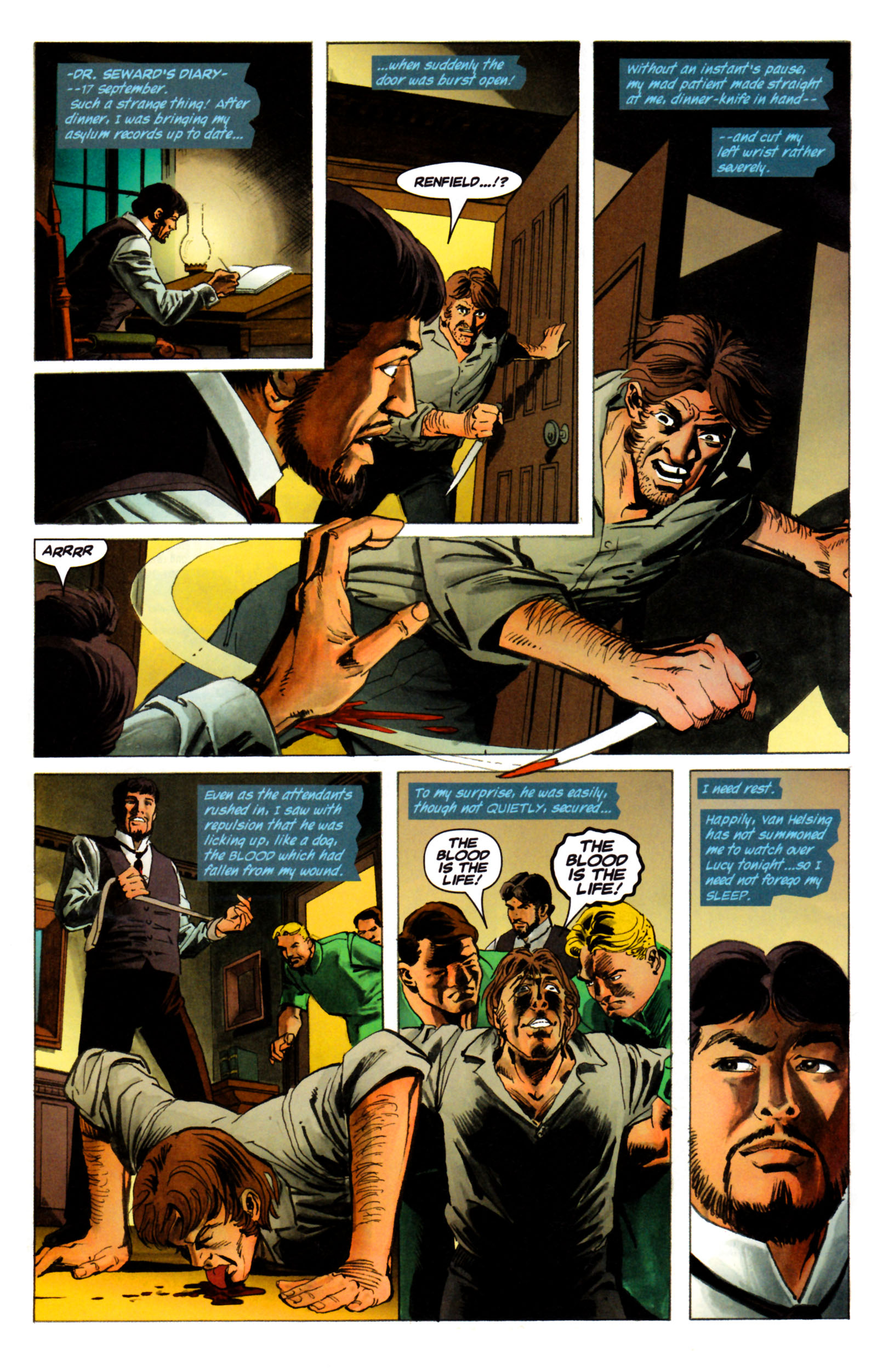 Read online Dracula comic -  Issue #2 - 38