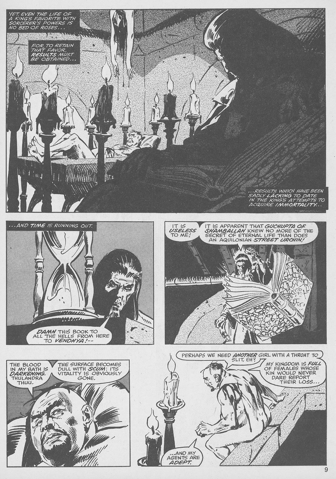 Read online The Savage Sword Of Conan comic -  Issue #49 - 9