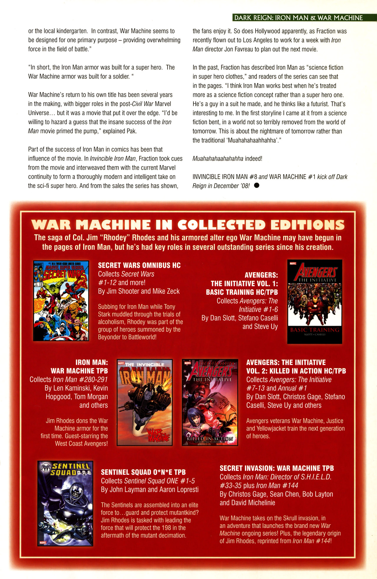 Read online Marvel Spotlight: Dark Reign comic -  Issue # Full - 23