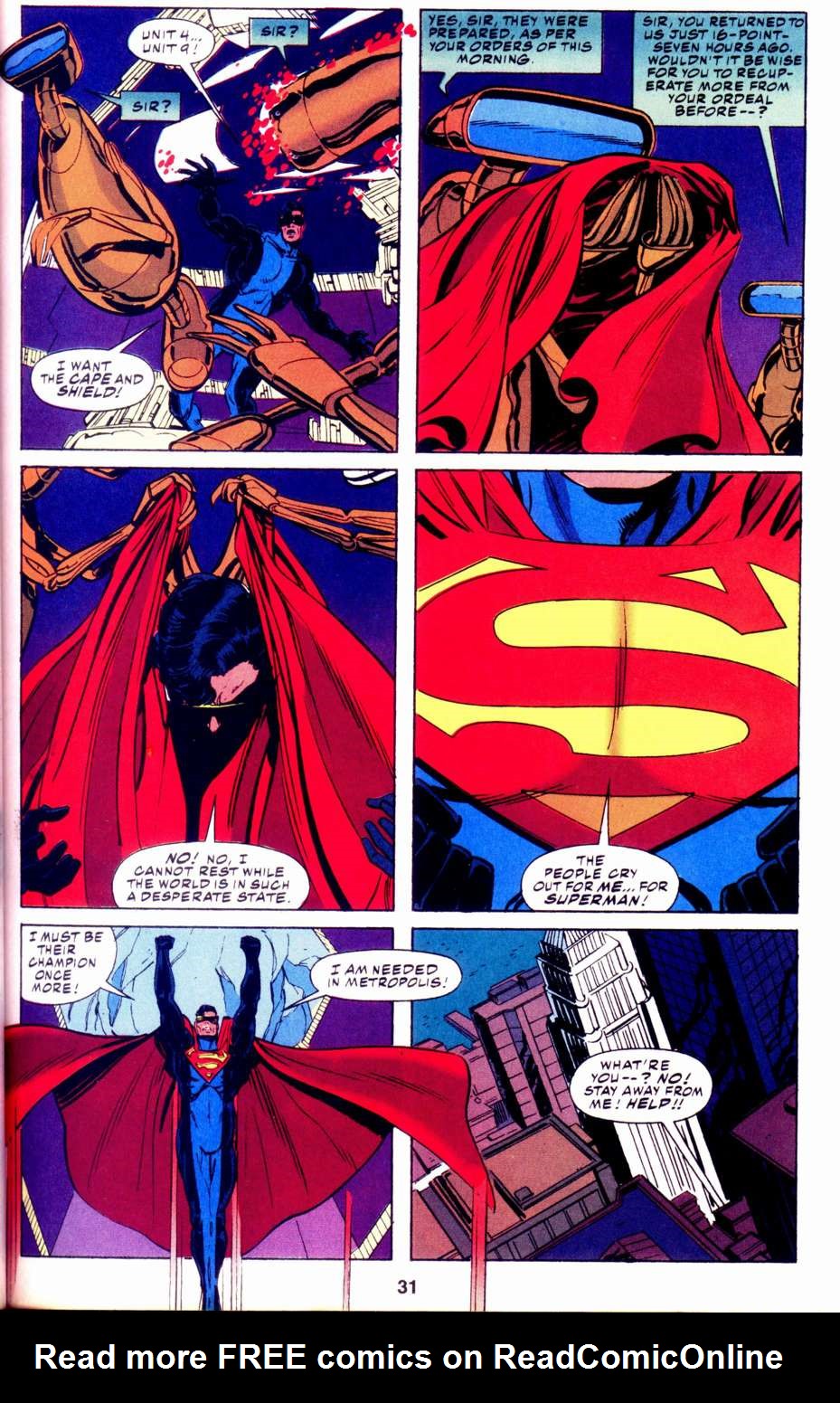 Read online Superman: The Return of Superman (1993) comic -  Issue # TPB (Part 1) - 33