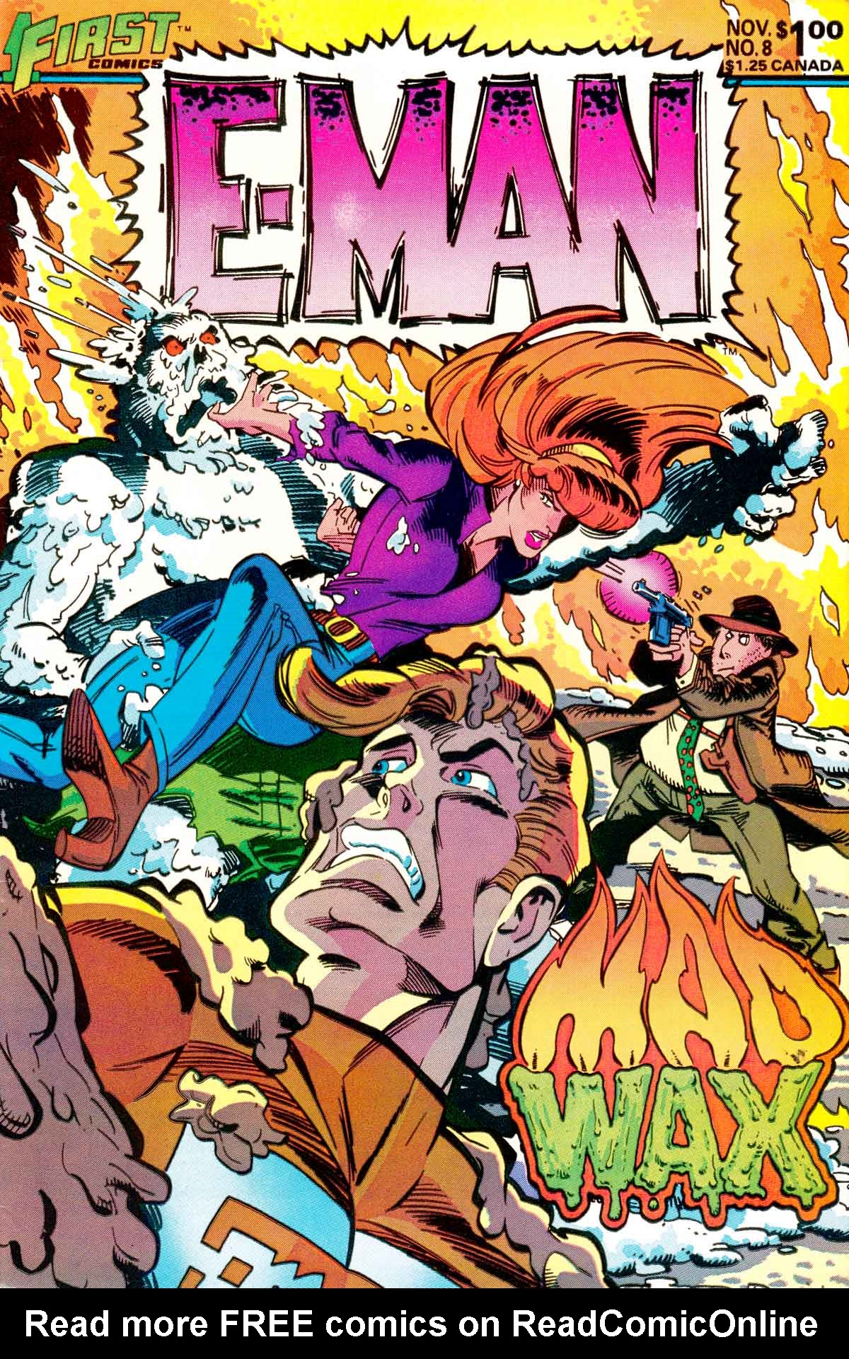 Read online E-Man (1983) comic -  Issue #8 - 1