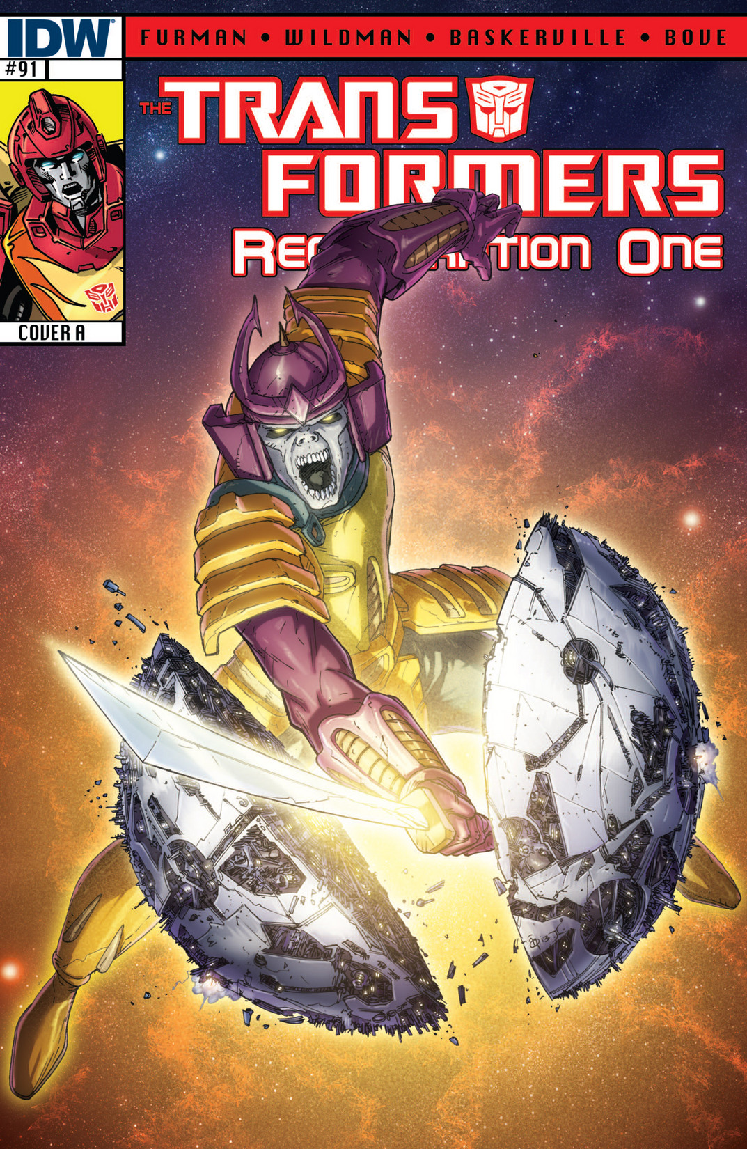 Read online The Transformers: Regeneration One comic -  Issue #91 - 1