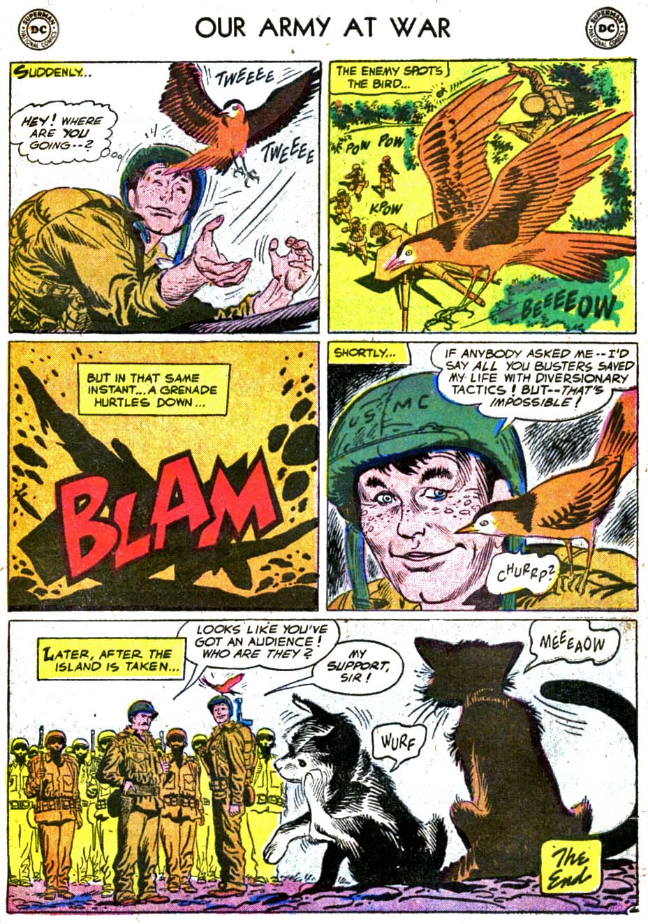 Read online Our Army at War (1952) comic -  Issue #59 - 33