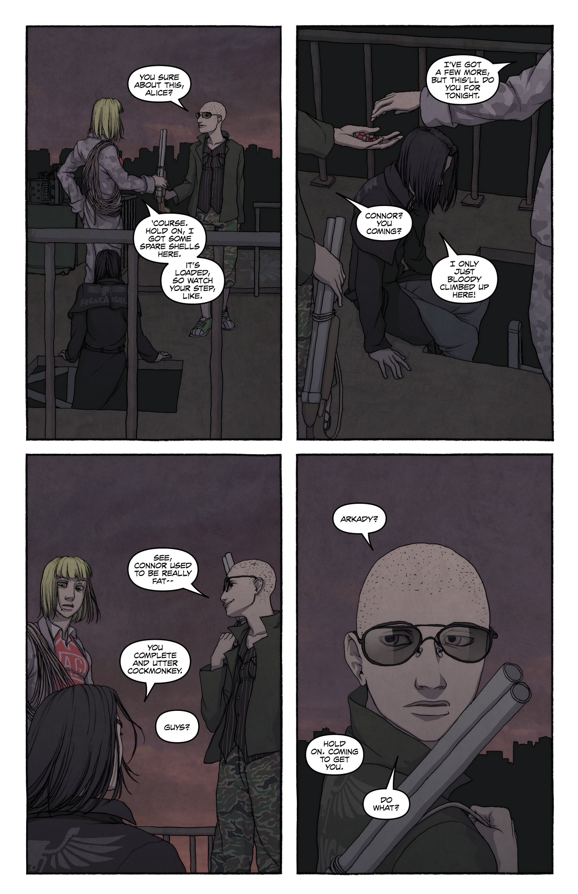 Read online FreakAngels comic -  Issue #2 - 106