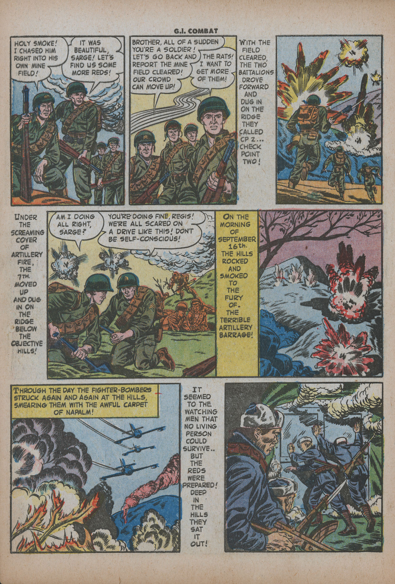 Read online G.I. Combat (1952) comic -  Issue #10 - 9