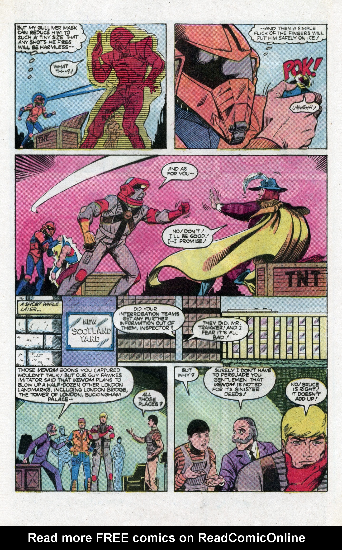 Read online MASK comic -  Issue #3 - 14