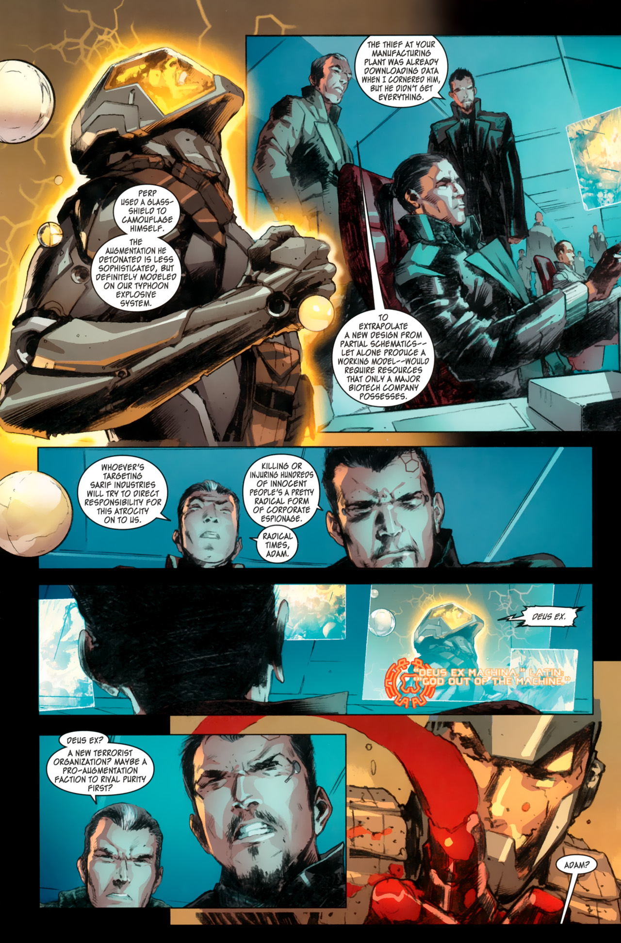 Read online Deus Ex comic -  Issue #2 - 7