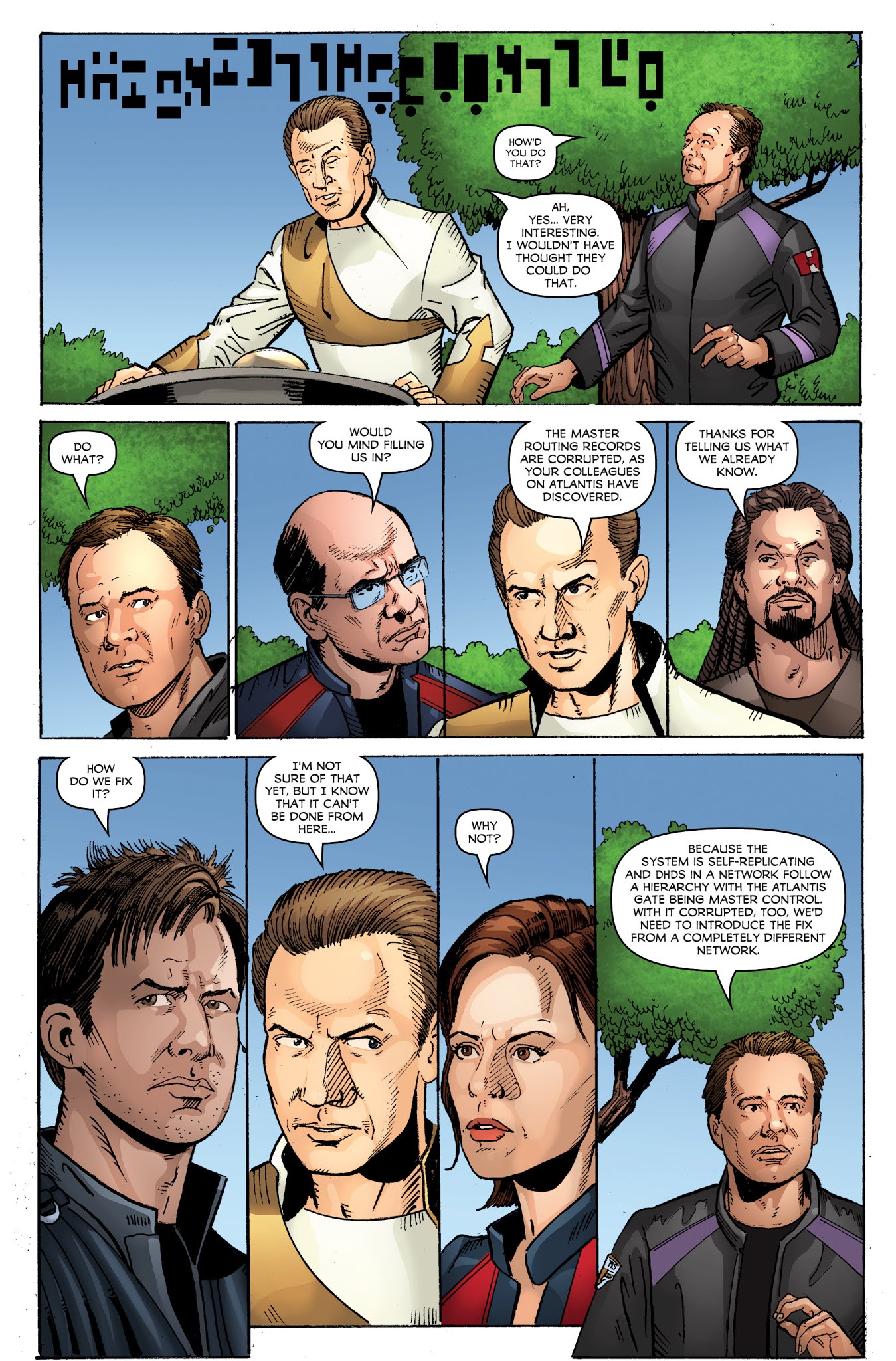 Read online Stargate Atlantis: Singularity comic -  Issue #2 - 19