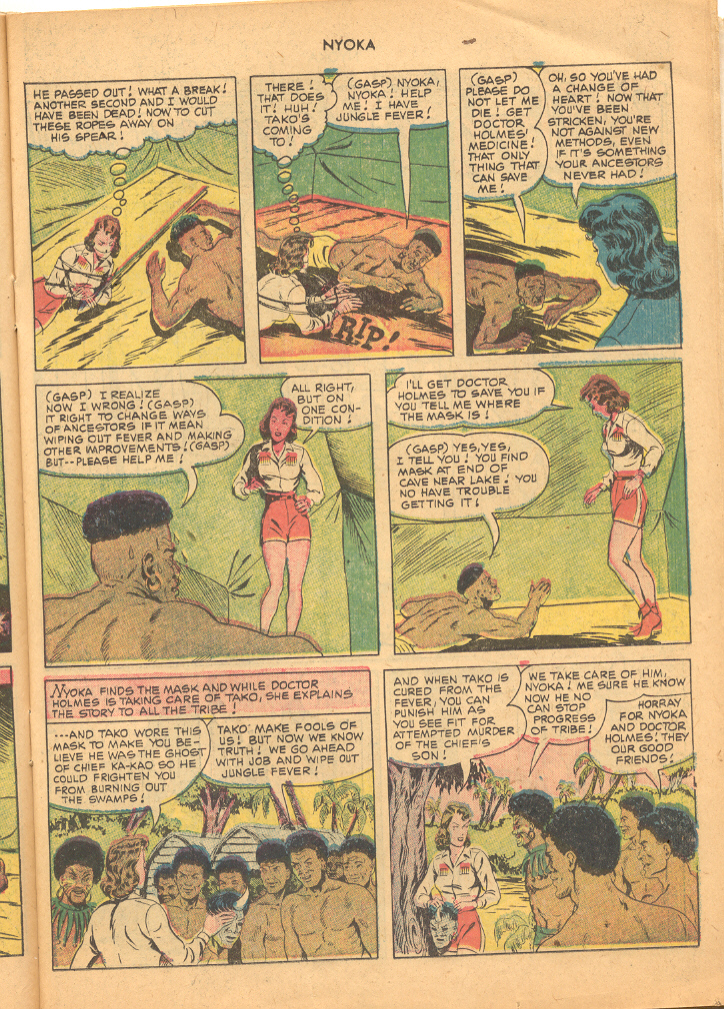 Read online Nyoka the Jungle Girl (1945) comic -  Issue #56 - 23