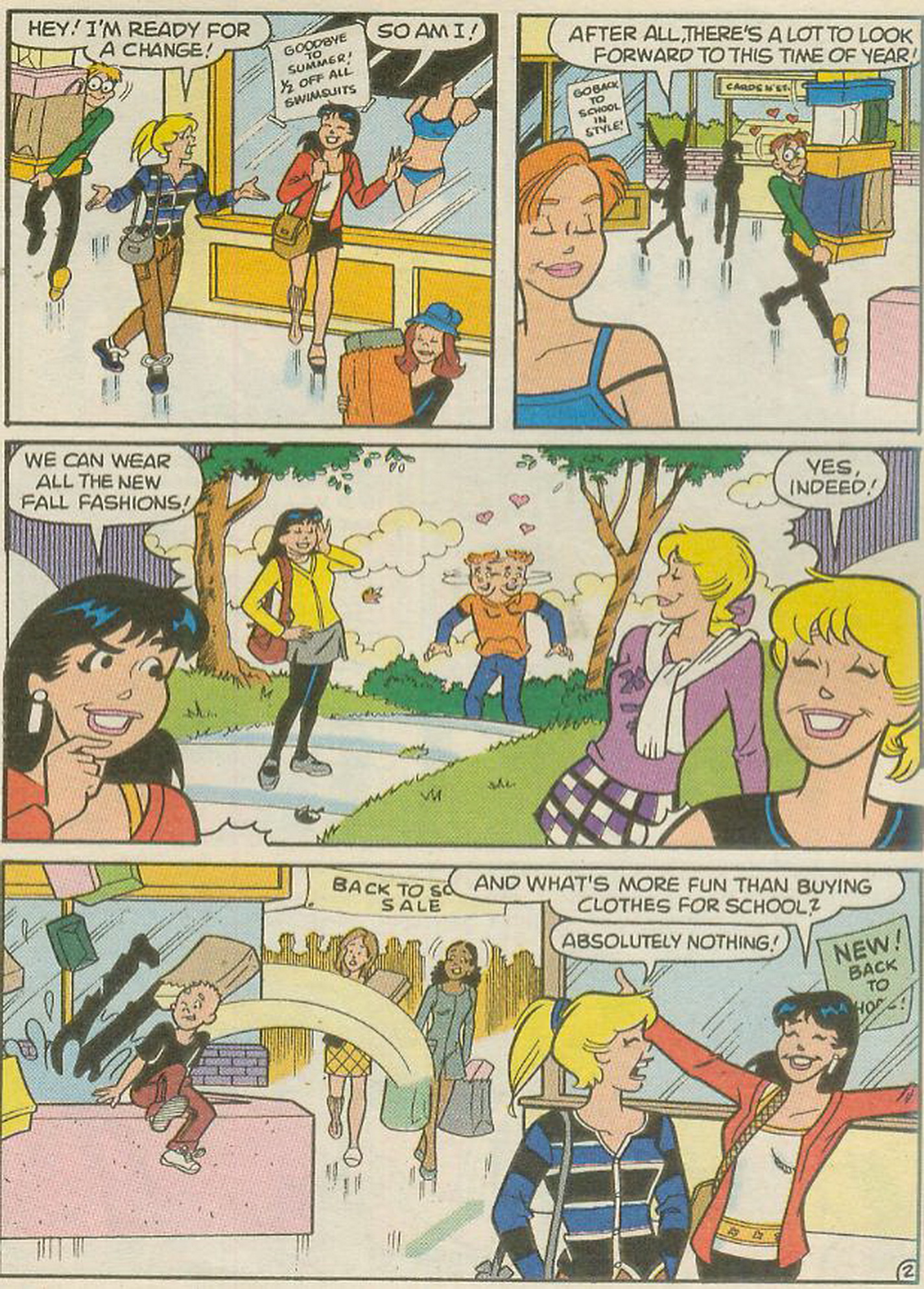 Read online Betty and Veronica Digest Magazine comic -  Issue #107 - 93