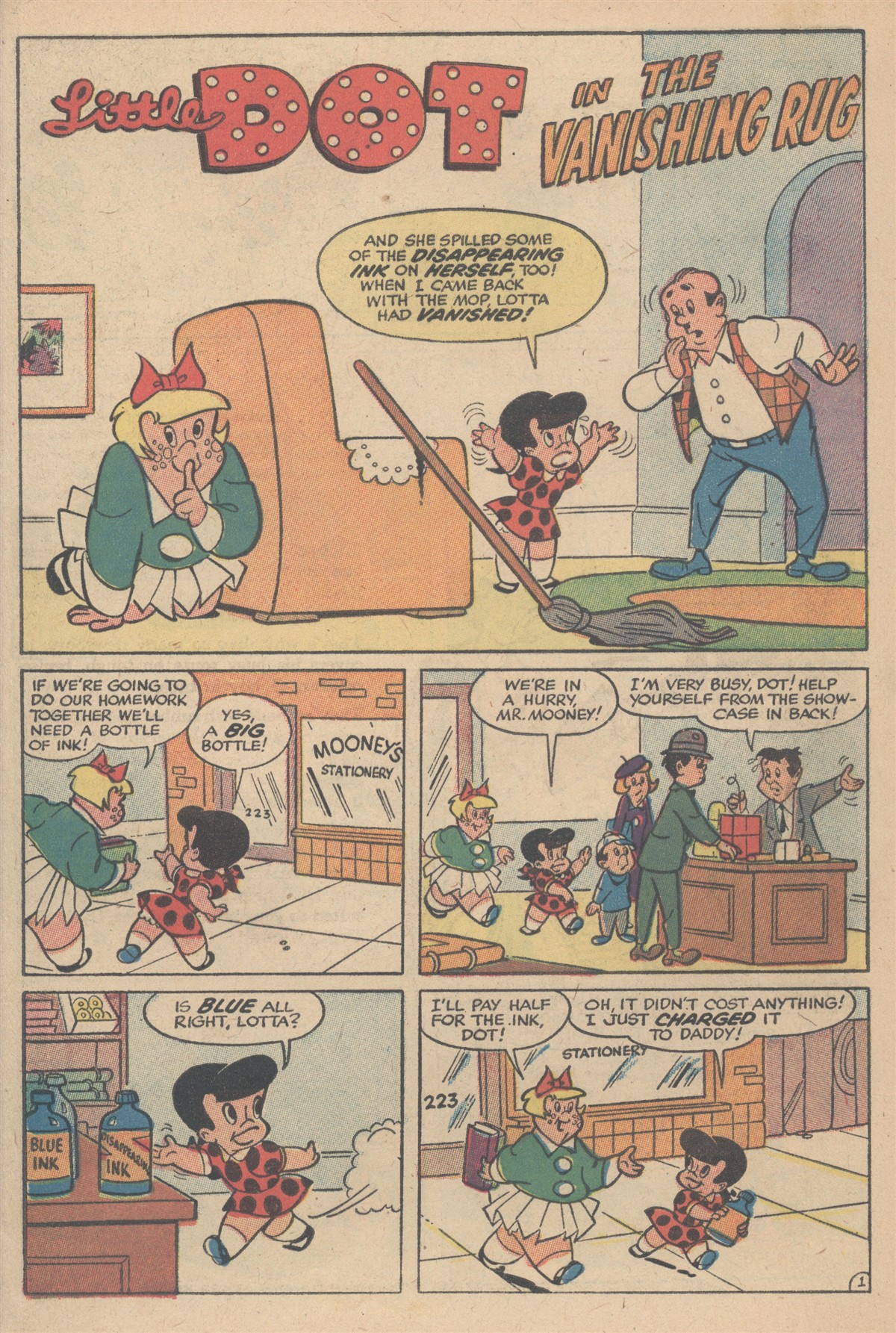Read online Little Dot (1953) comic -  Issue #52 - 5