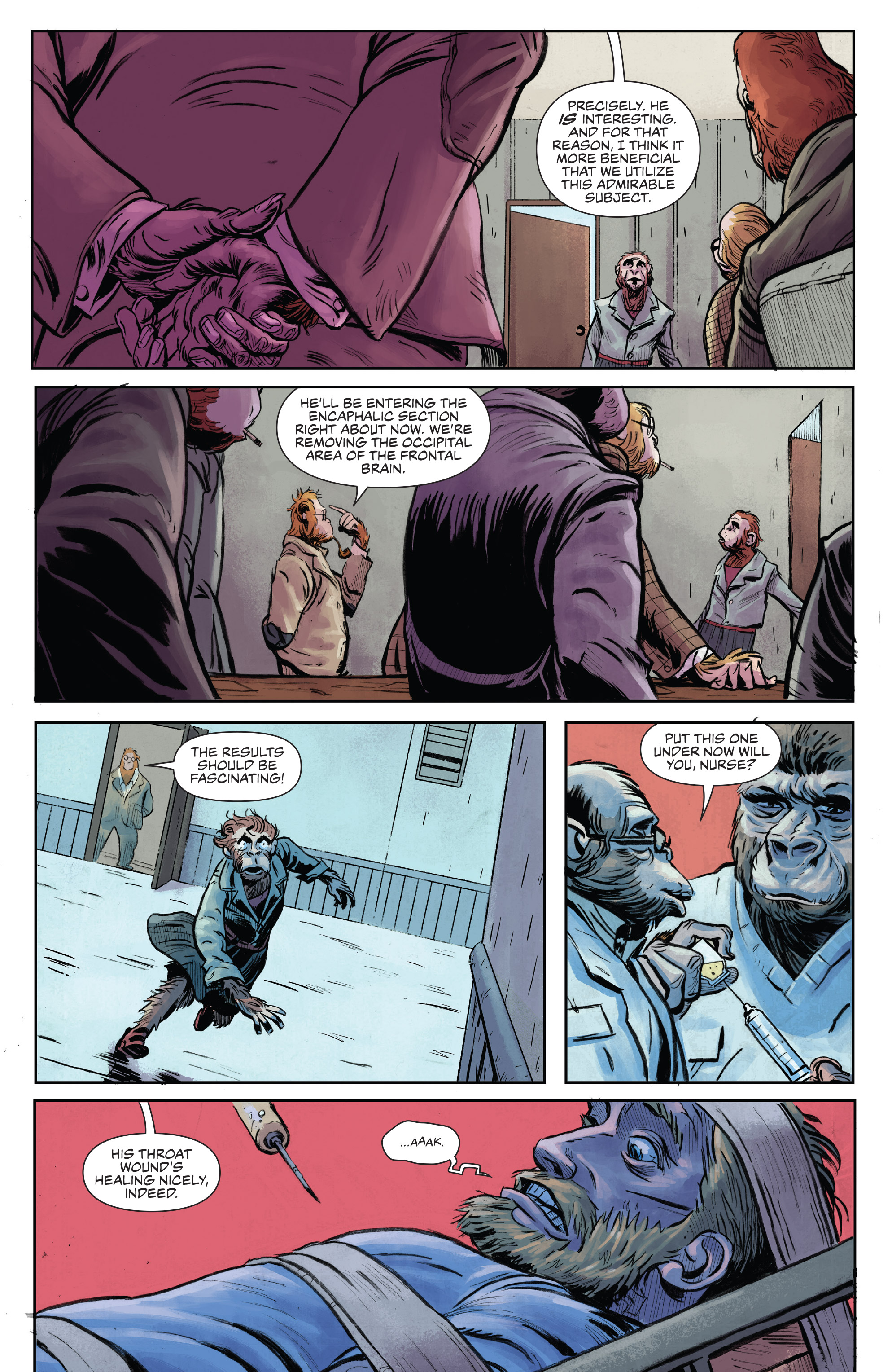 Read online Planet of the Apes Visionaries comic -  Issue # TPB - 72