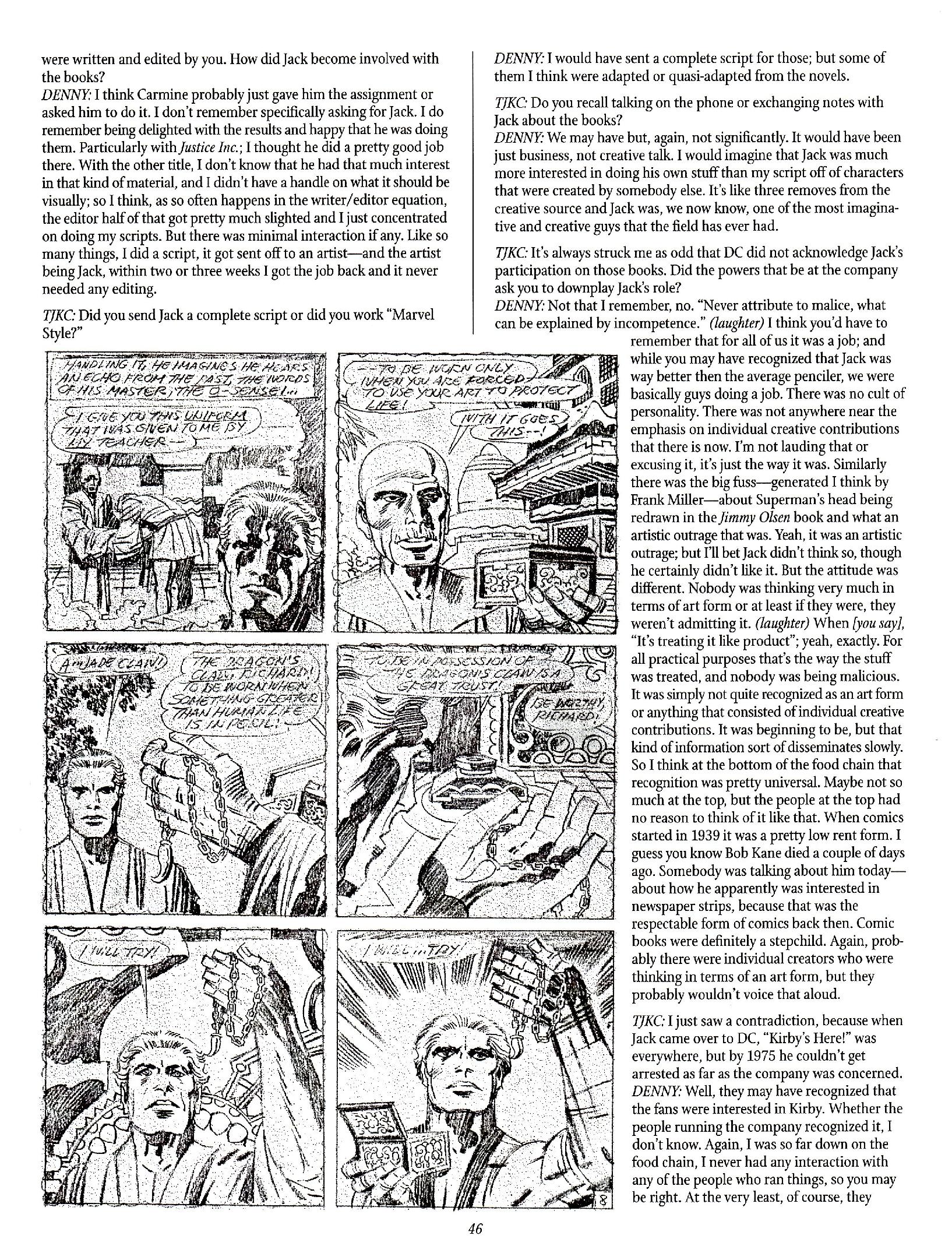 Read online The Jack Kirby Collector comic -  Issue #23 - 44