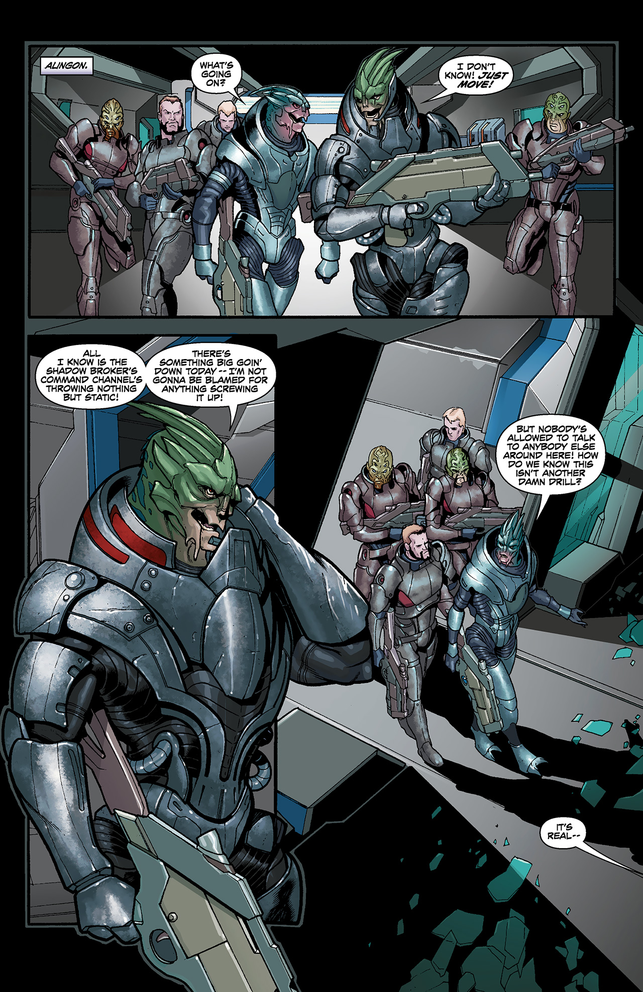 Read online Mass Effect: Redemption comic -  Issue #4 - 2