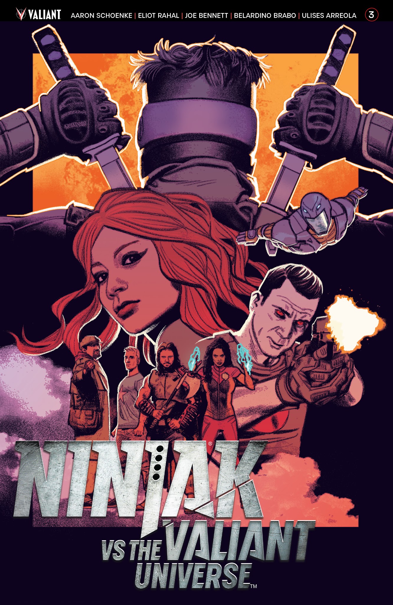 Read online Ninjak Vs. the Valiant Universe comic -  Issue #3 - 1