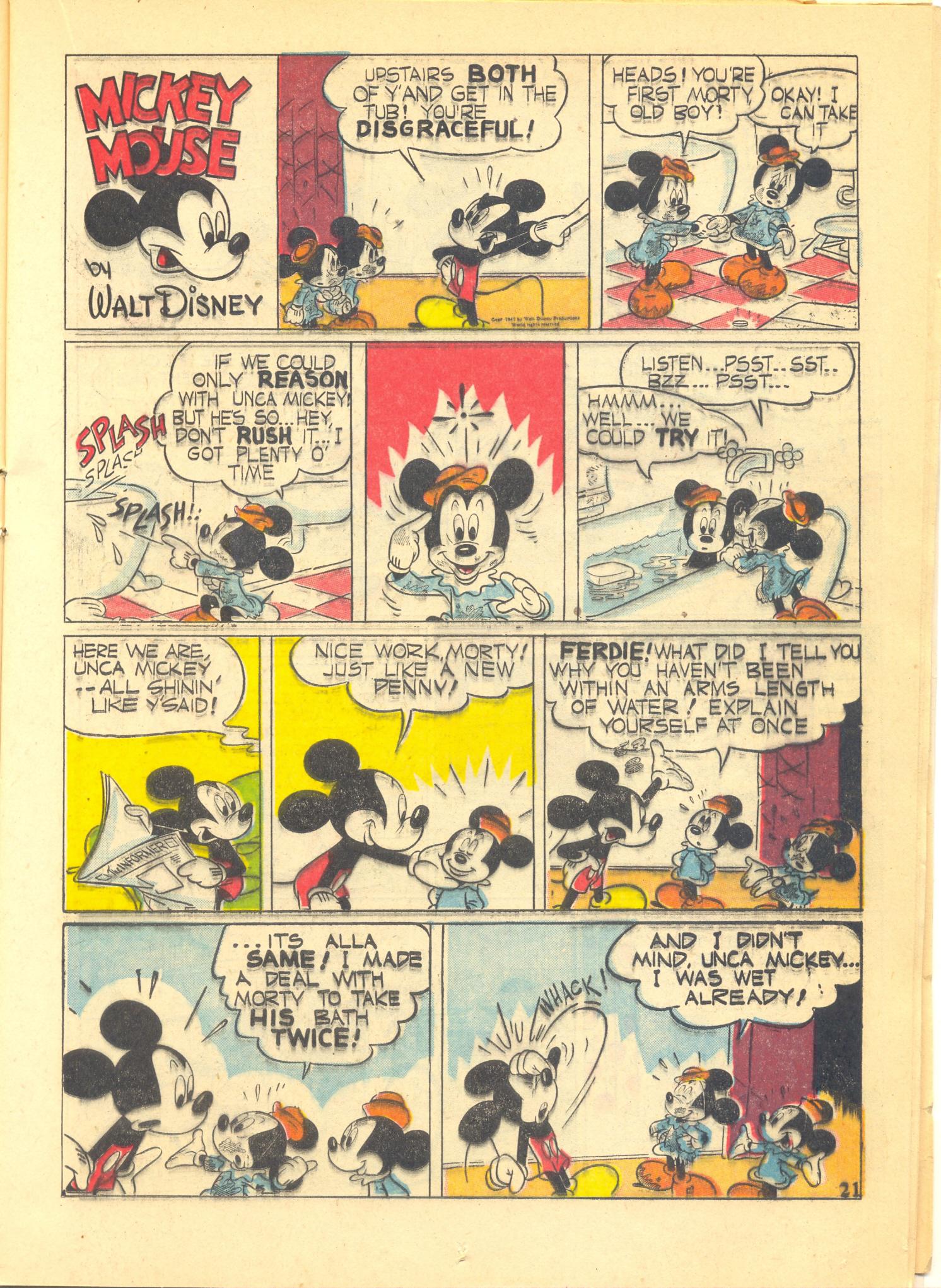 Read online Walt Disney's Comics and Stories comic -  Issue #40 - 23
