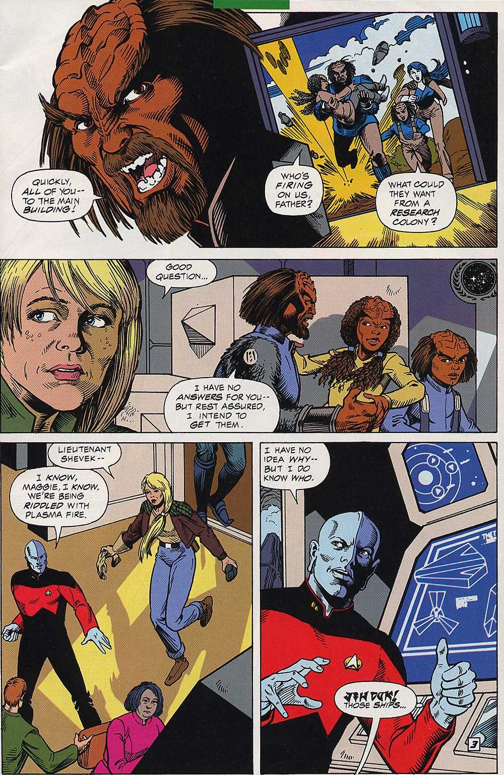 Read online Star Trek: The Next Generation (1989) comic -  Issue #71 - 4