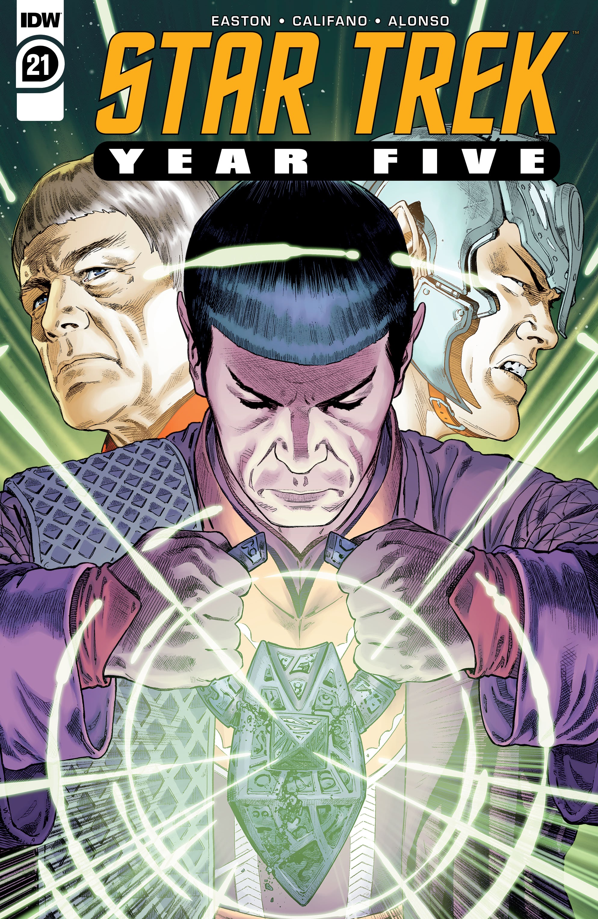 Read online Star Trek: Year Five comic -  Issue #21 - 1