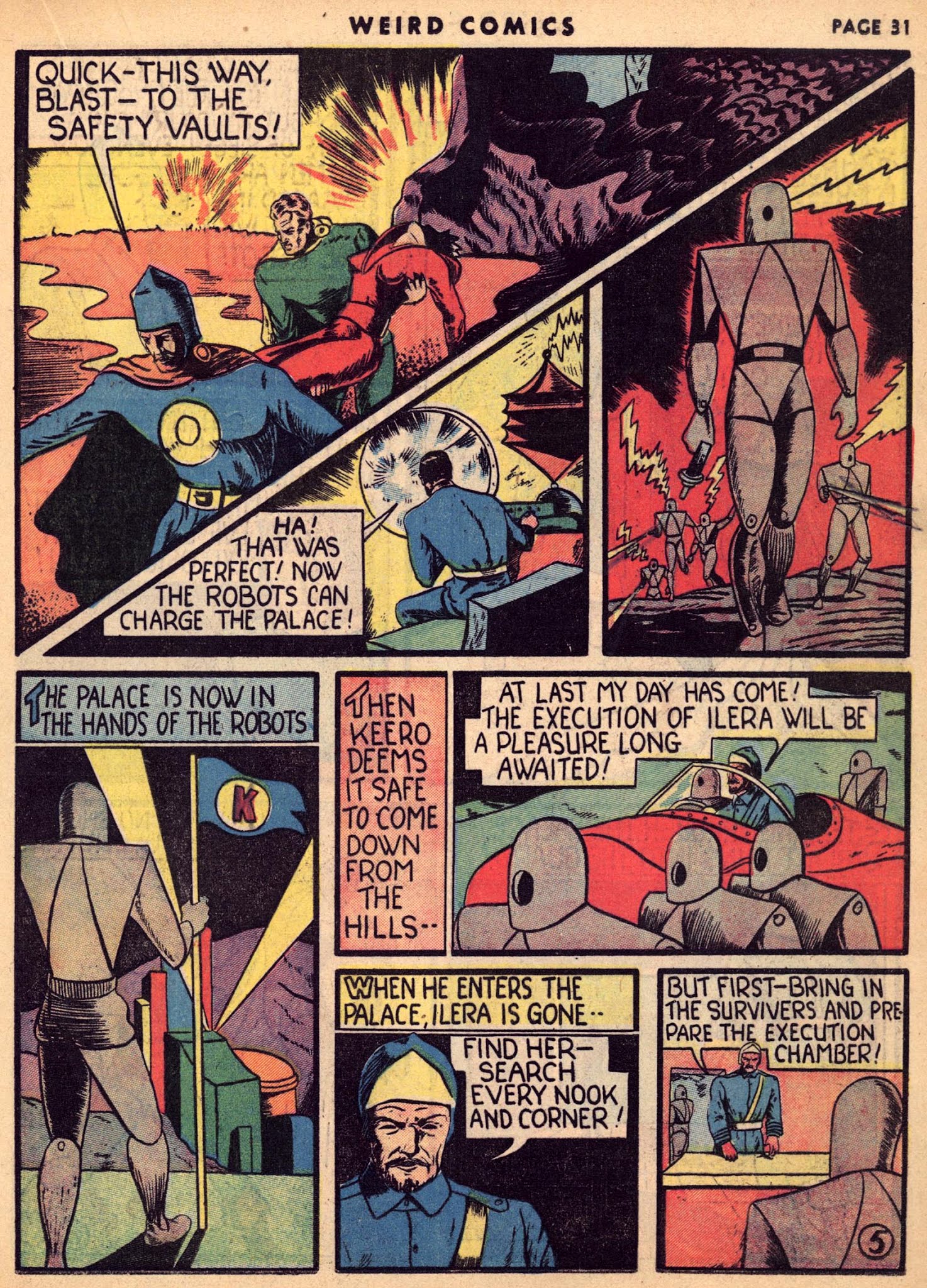 Read online Weird Comics comic -  Issue #5 - 33