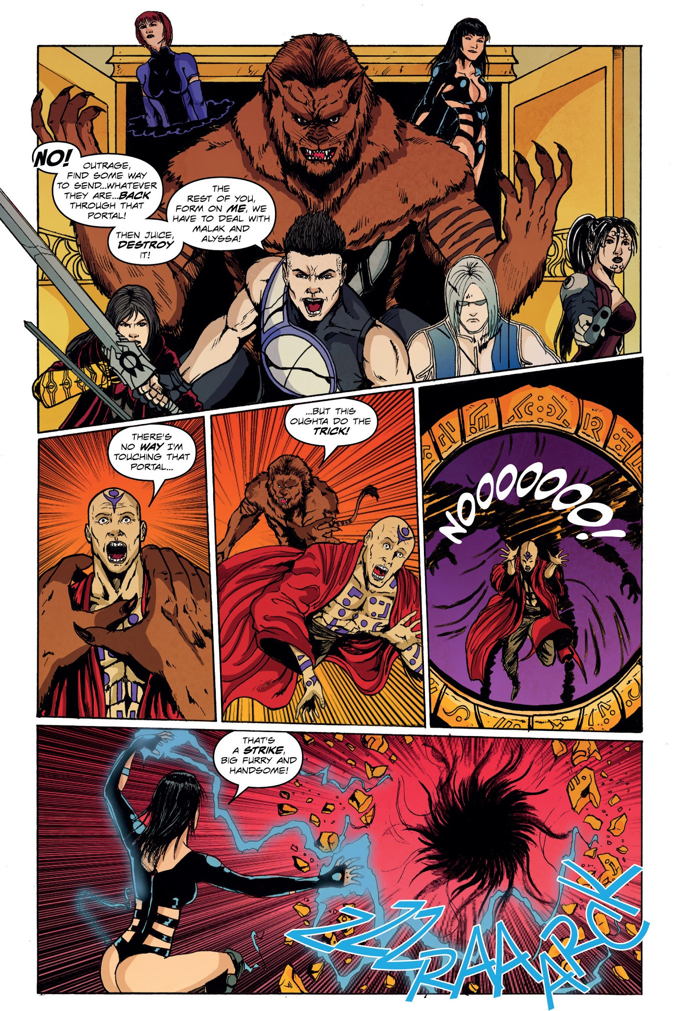 Read online Alpha Gods comic -  Issue #6 - 17