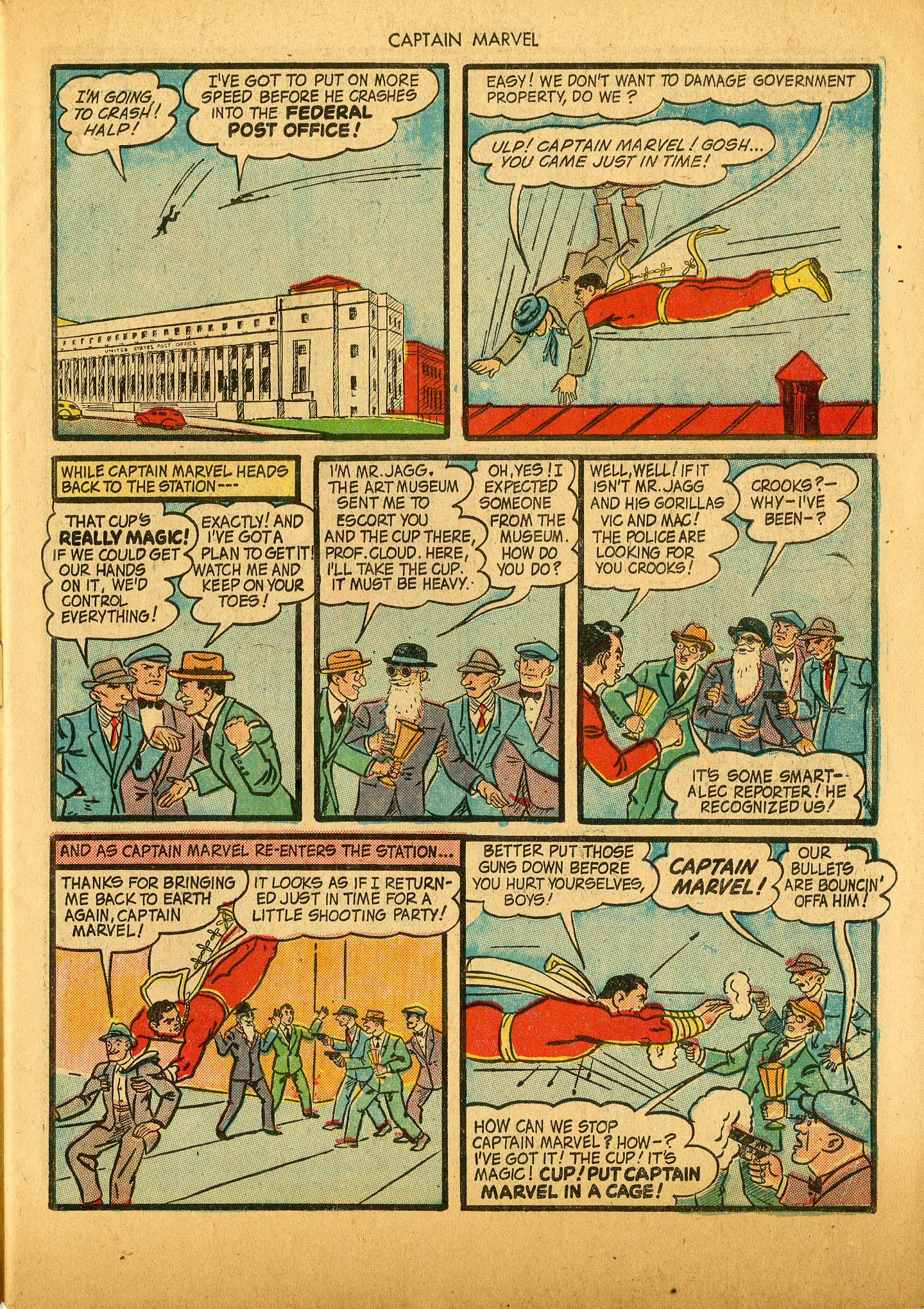 Read online Captain Marvel Adventures comic -  Issue #36 - 7