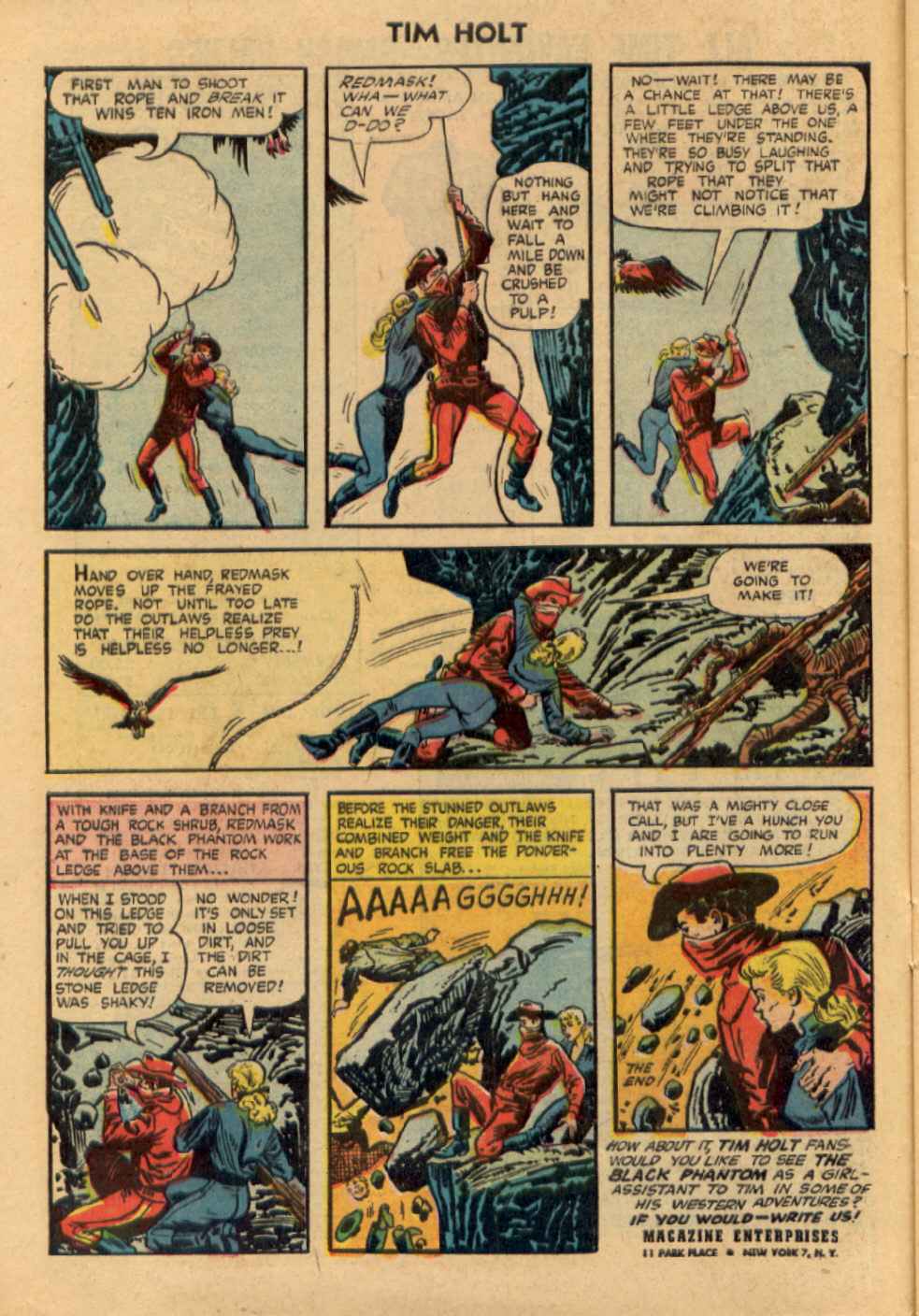 Read online Tim Holt comic -  Issue #38 - 9