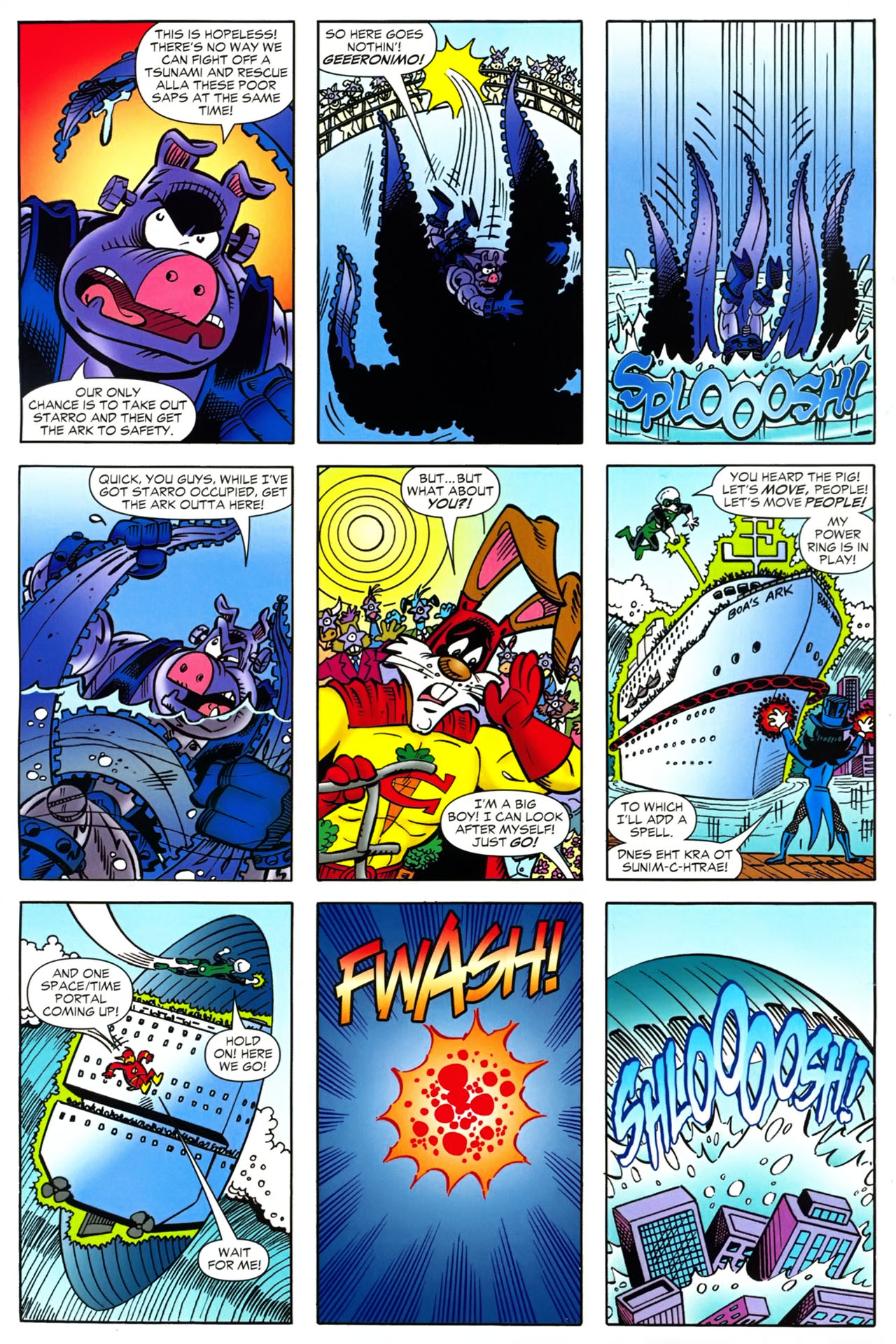 Read online Captain Carrot and the Final Ark comic -  Issue #3 - 17