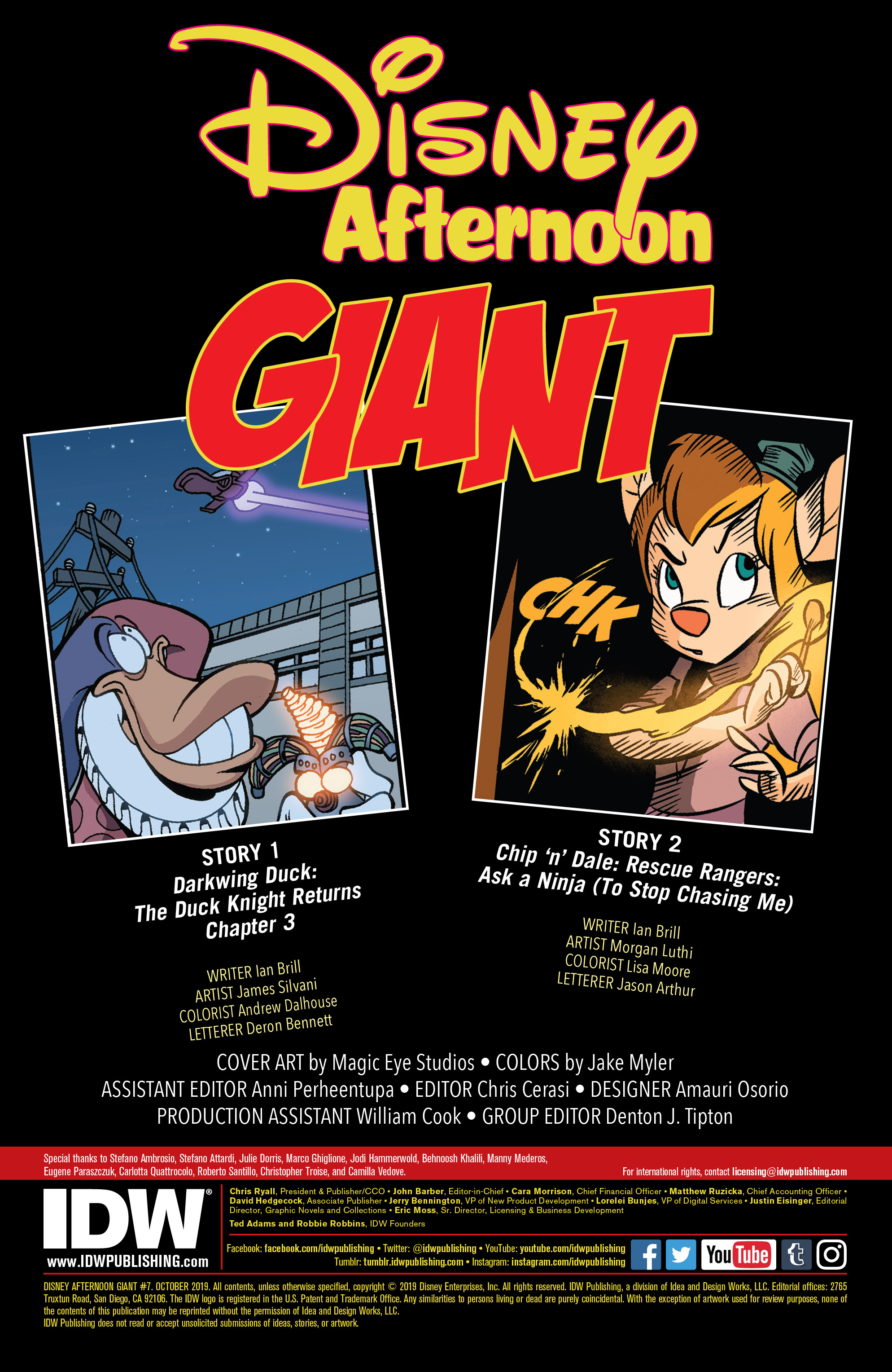Read online Disney Afternoon Giant comic -  Issue #7 - 2