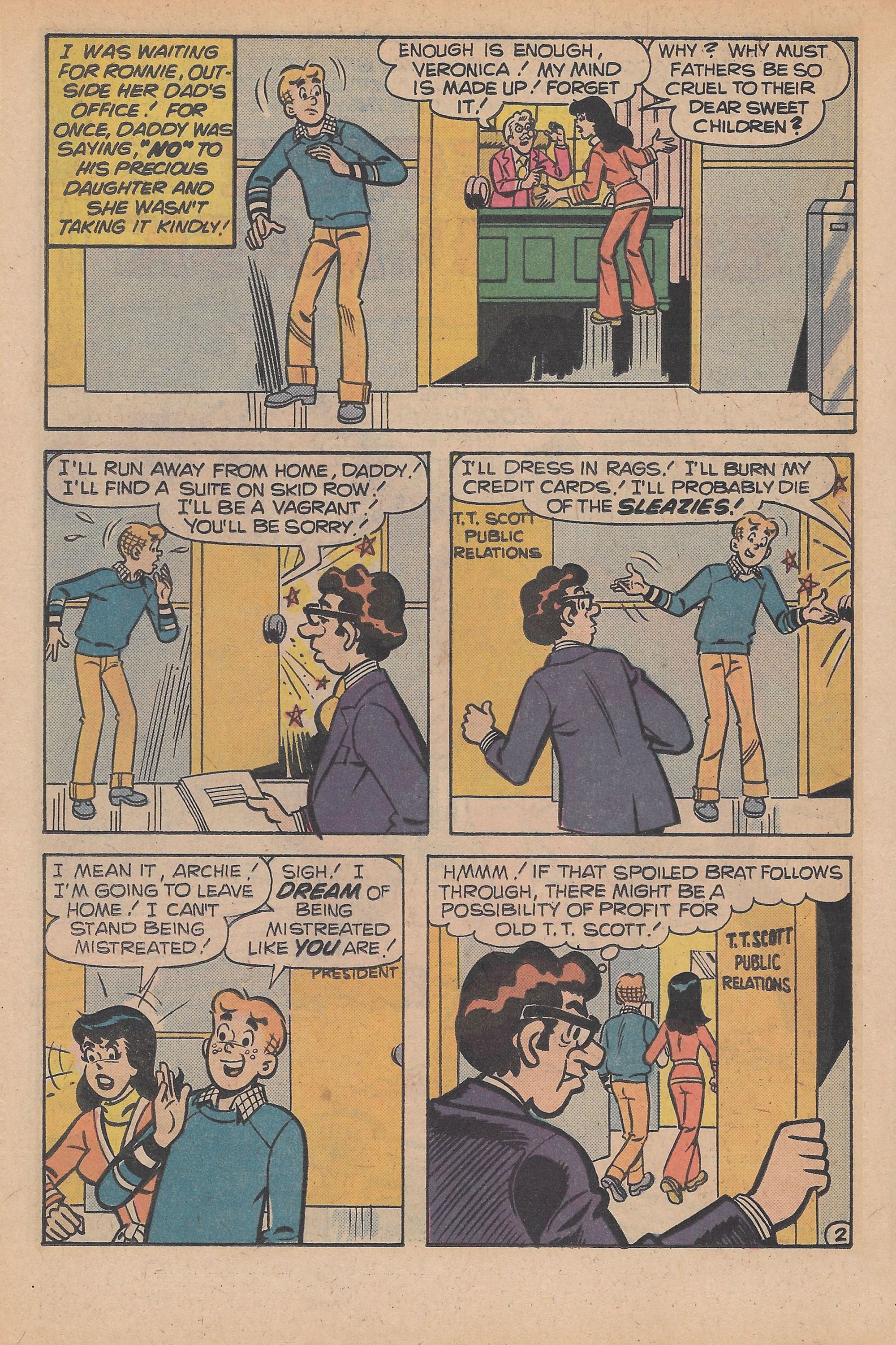 Read online Life With Archie (1958) comic -  Issue #184 - 22