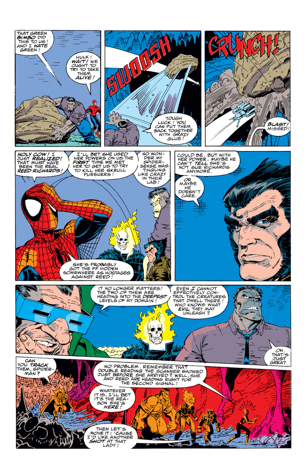 Read online Fantastic Four (1961) comic -  Issue #349 - 5