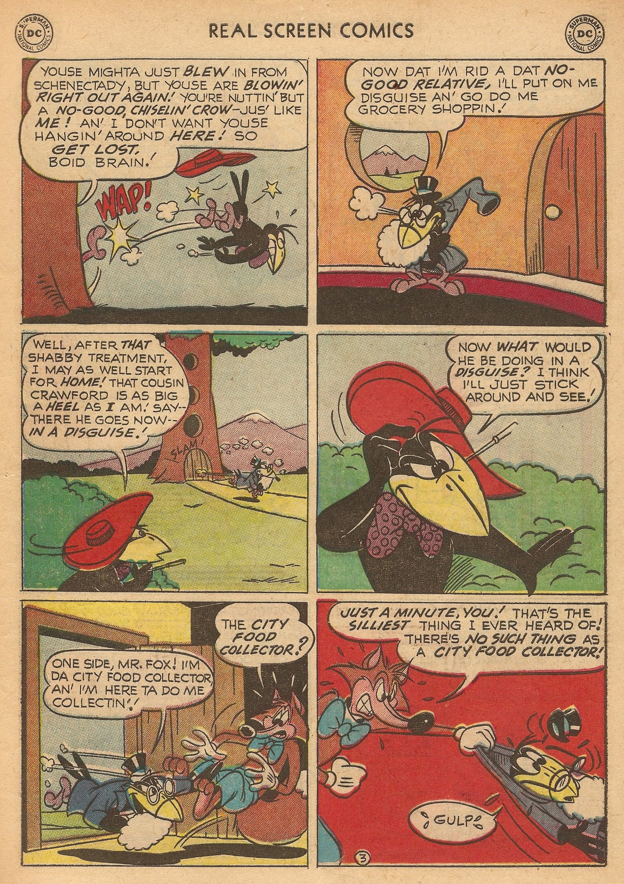 Read online Real Screen Comics comic -  Issue #39 - 5