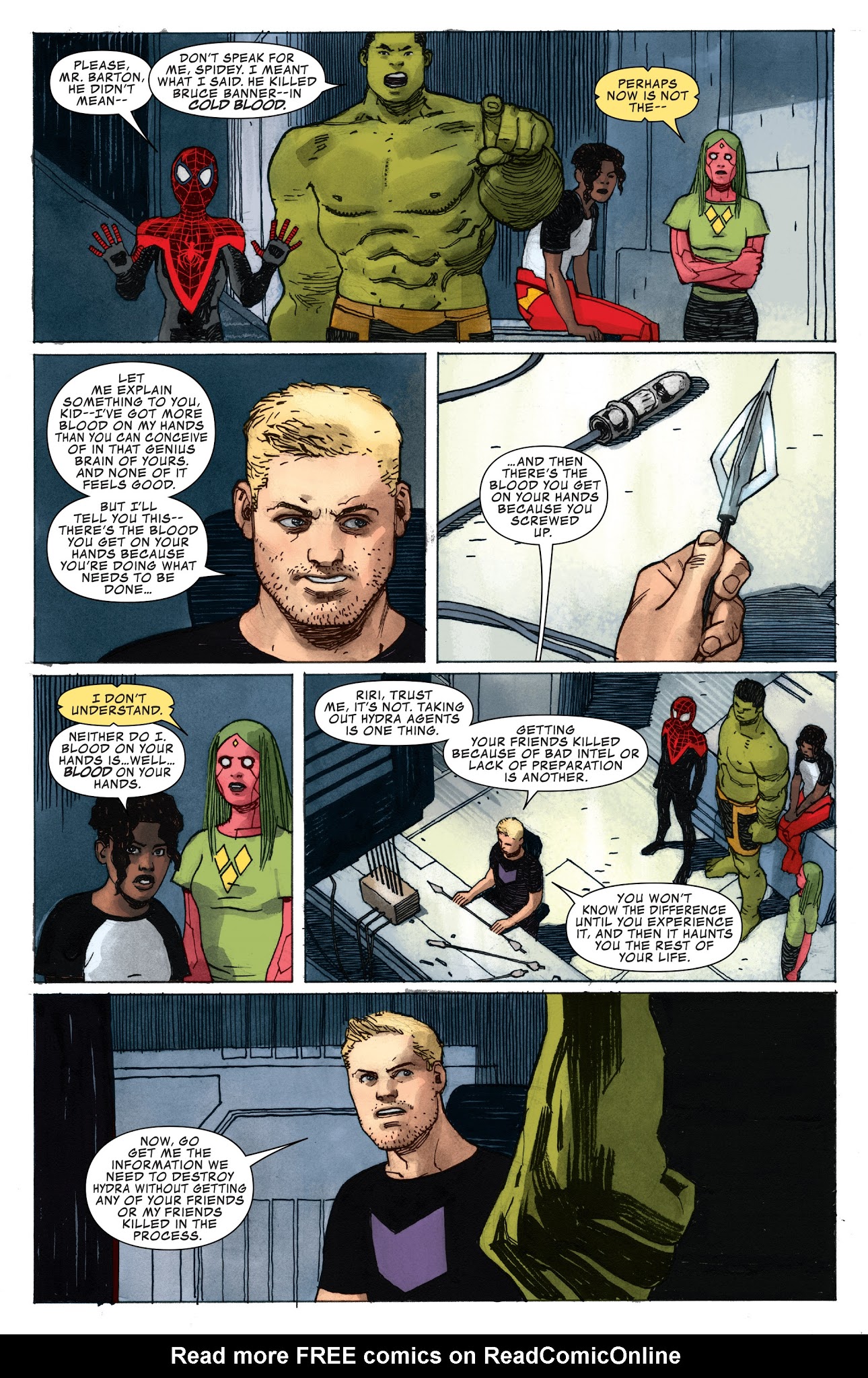 Read online Occupy Avengers comic -  Issue #9 - 12