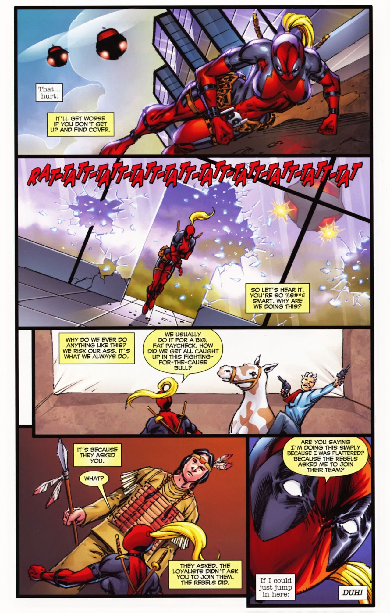 Read online Prelude to Deadpool Corps comic -  Issue #1 - 10