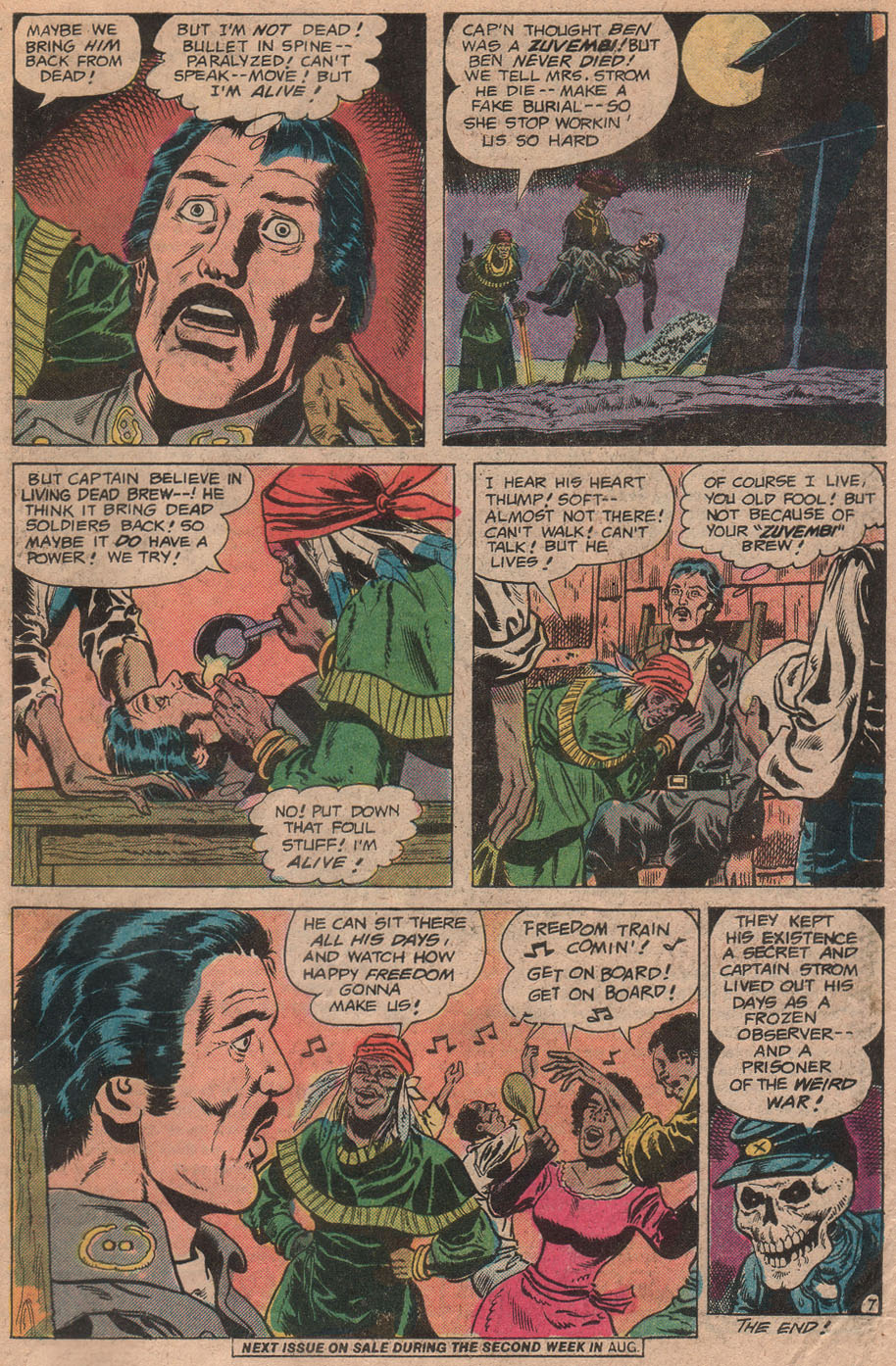 Read online Weird War Tales (1971) comic -  Issue #56 - 31