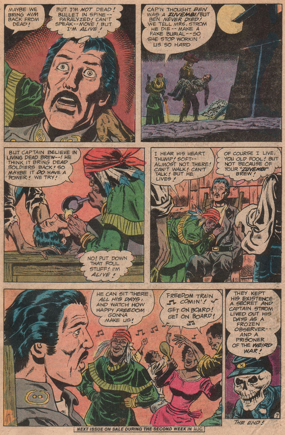 Read online Weird War Tales (1971) comic -  Issue #56 - 31