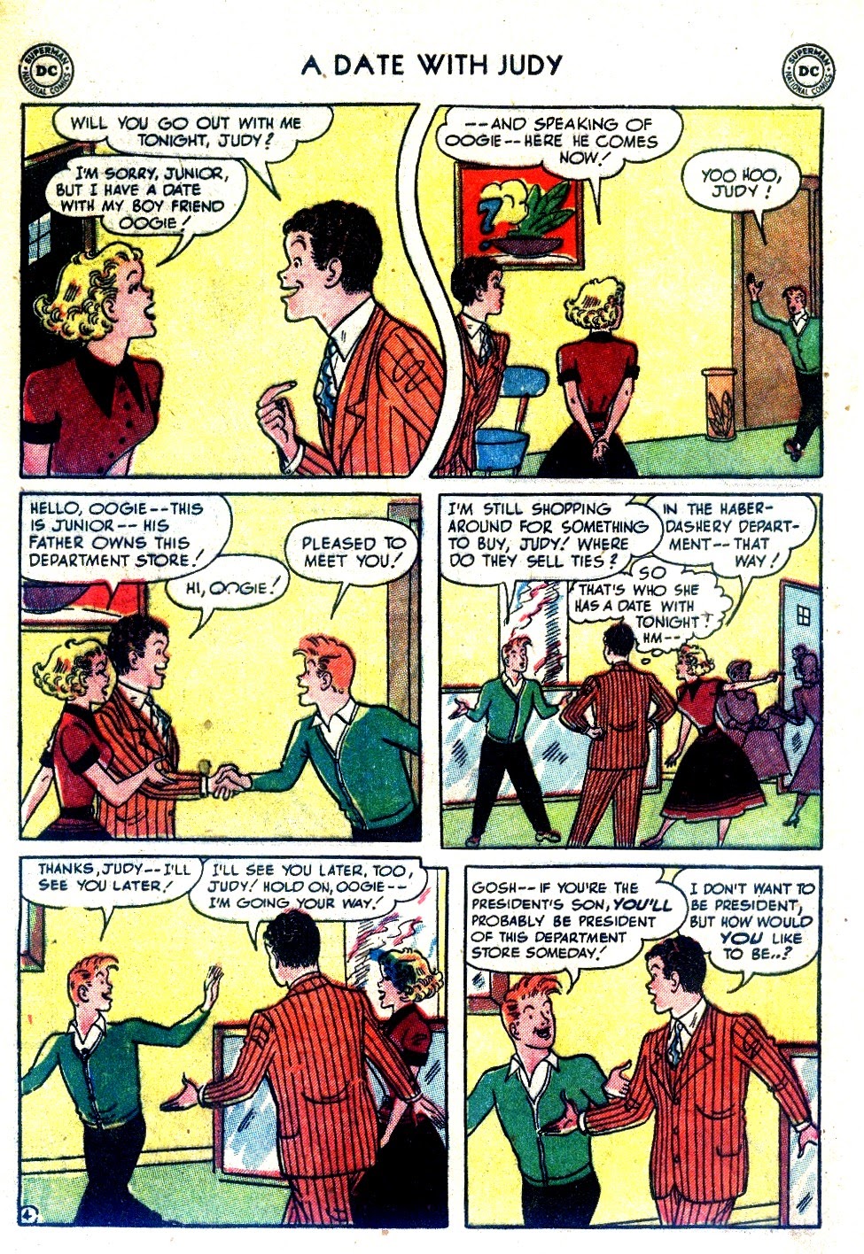 Read online A Date with Judy comic -  Issue #27 - 6