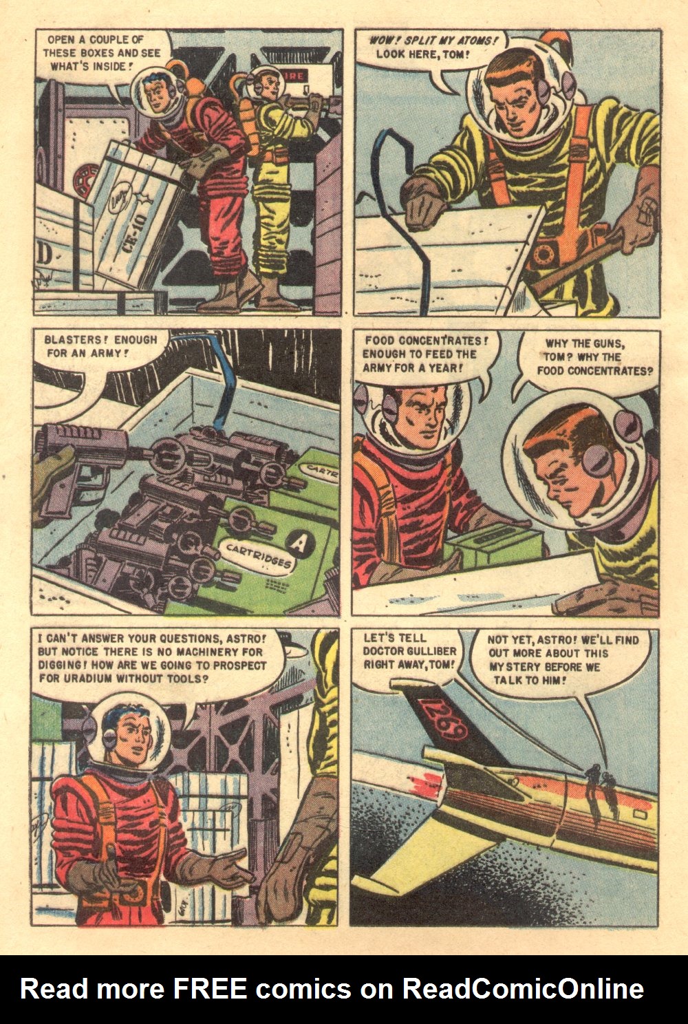 Read online Tom Corbett, Space Cadet comic -  Issue #10 - 16