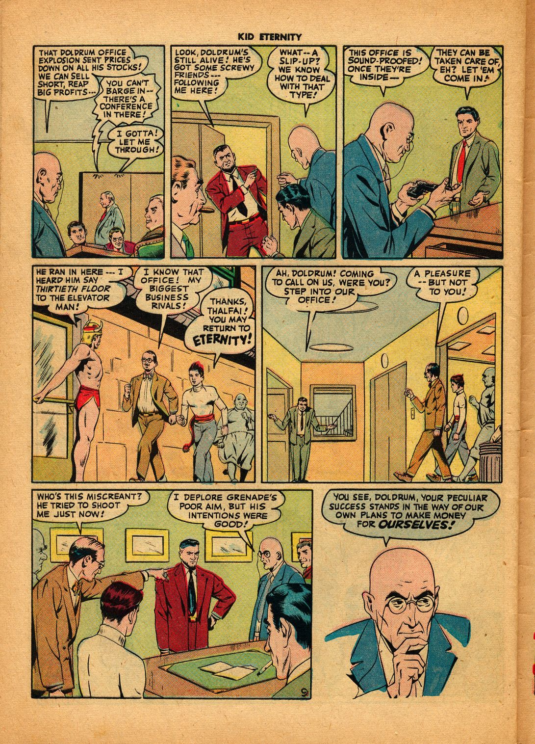 Read online Kid Eternity (1946) comic -  Issue #5 - 44