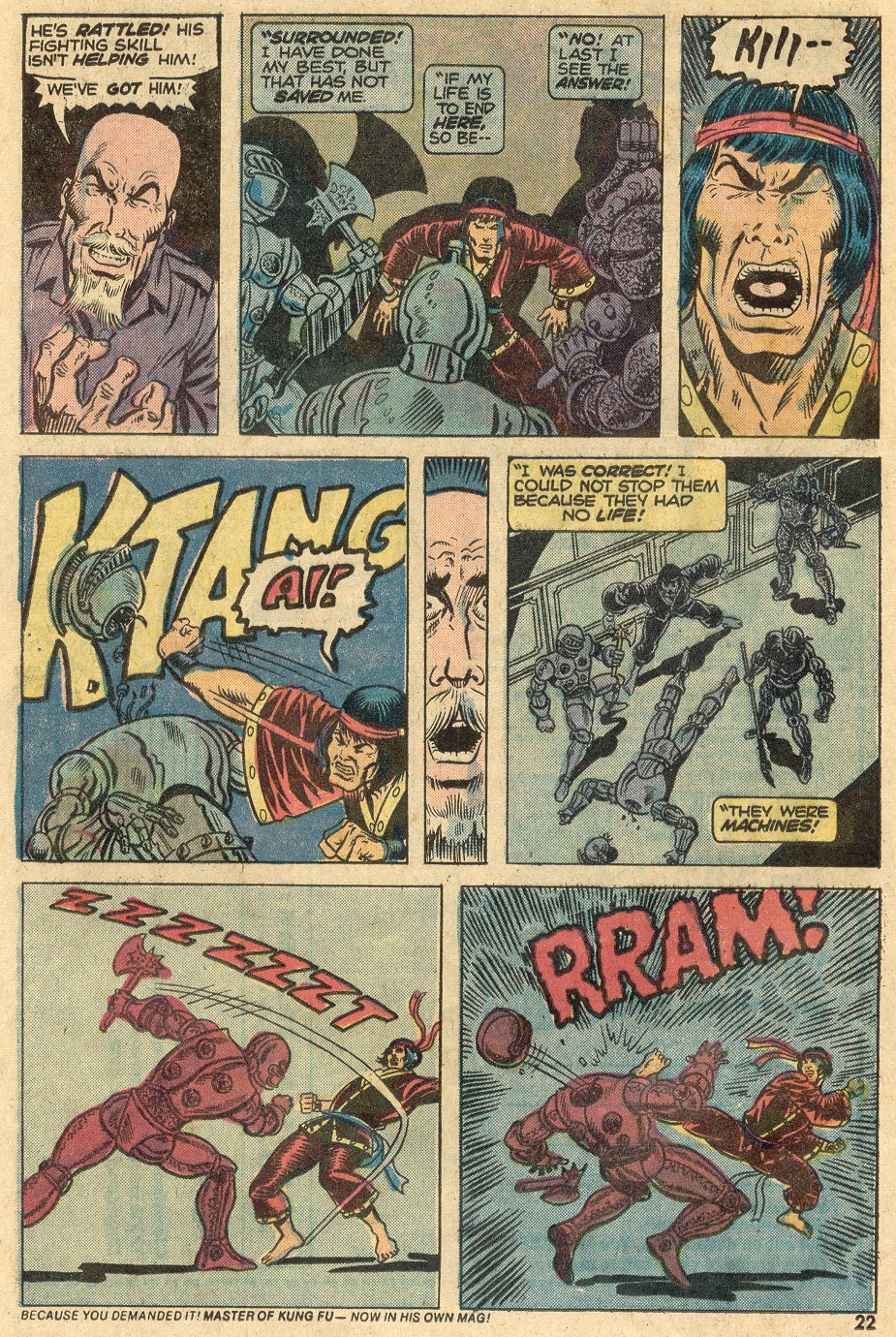 Master of Kung Fu (1974) Issue #17 #2 - English 13
