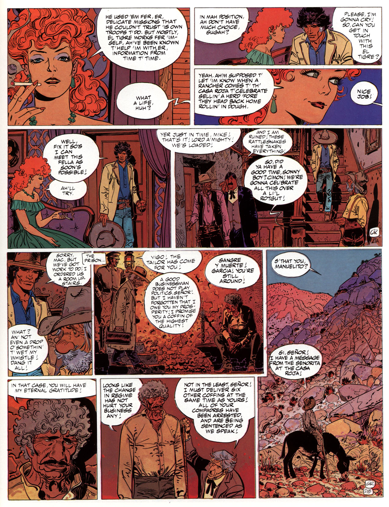 Read online Epic Graphic Novel: Blueberry comic -  Issue #5 - 27